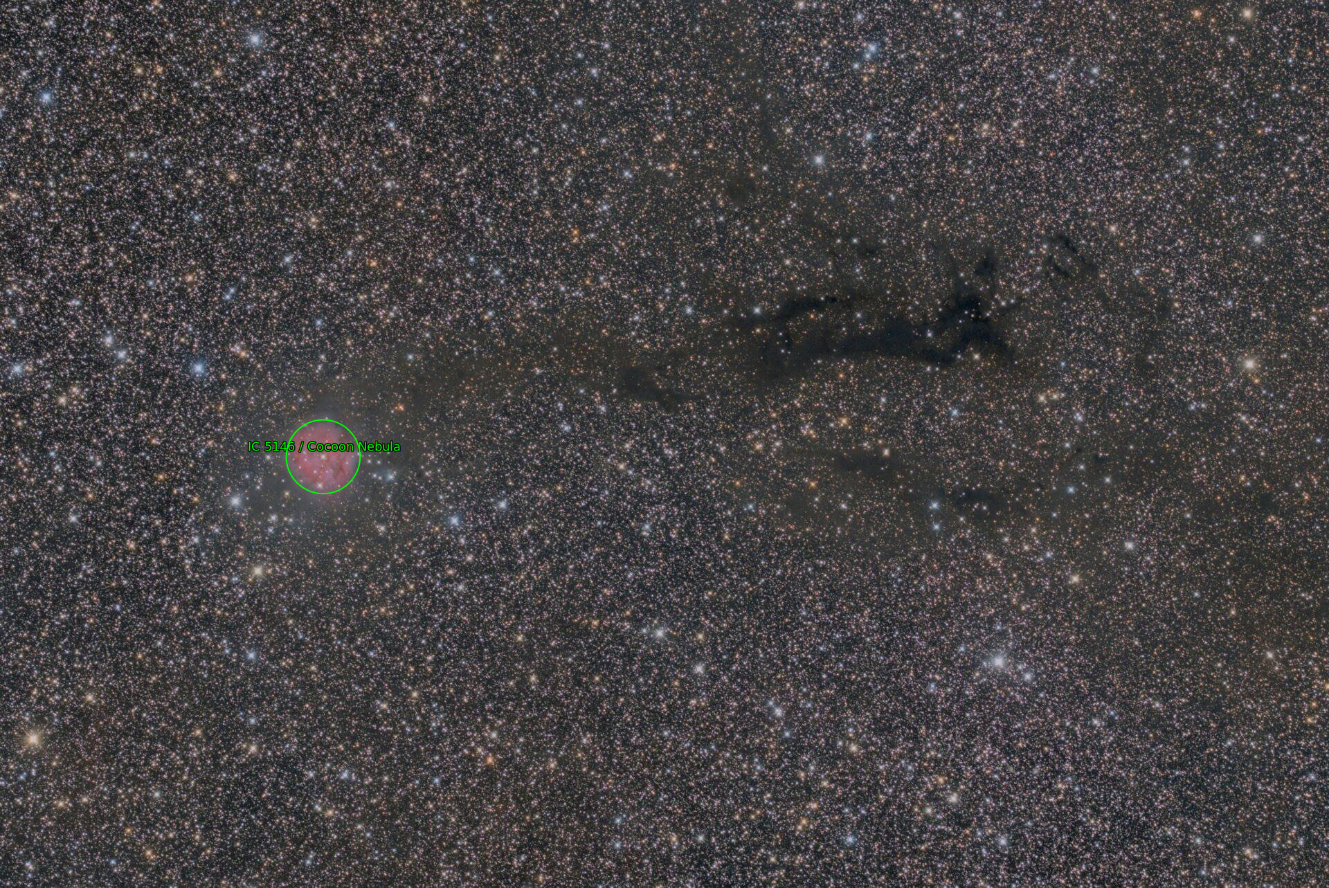 Sternkarten-Overlay (Astrometry.net)