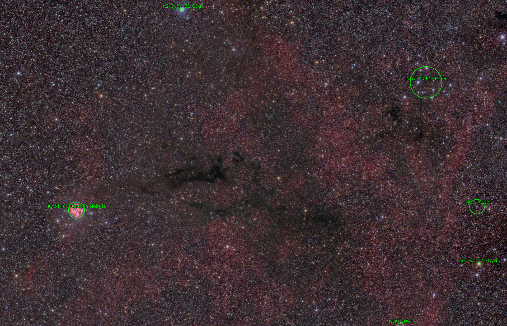 Sternkarten-Overlay (Astrometry.net)