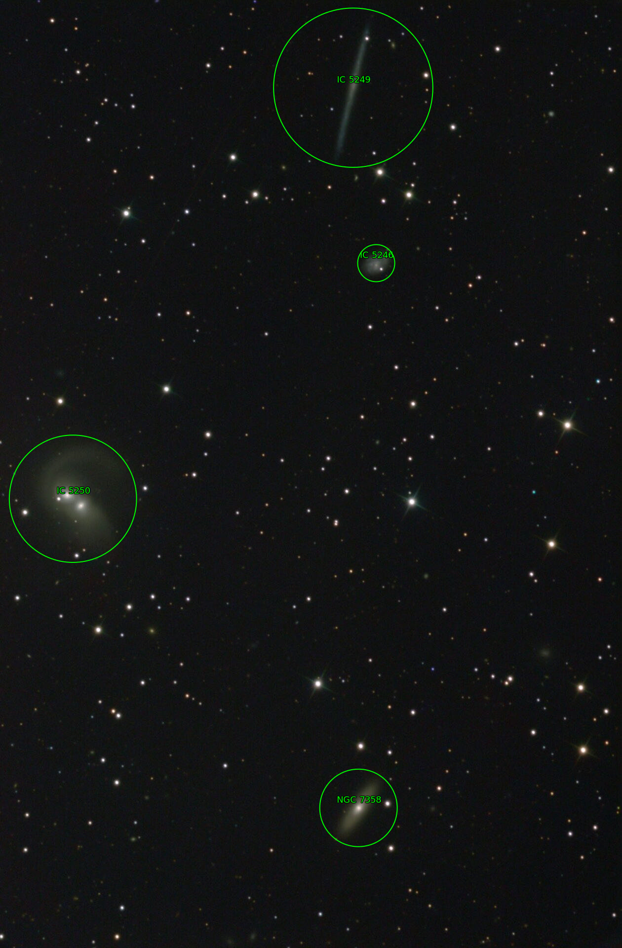 Sternkarten-Overlay (Astrometry.net)