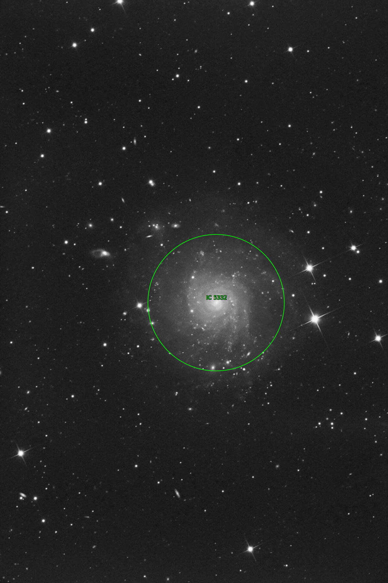 Sternkarten-Overlay (Astrometry.net)