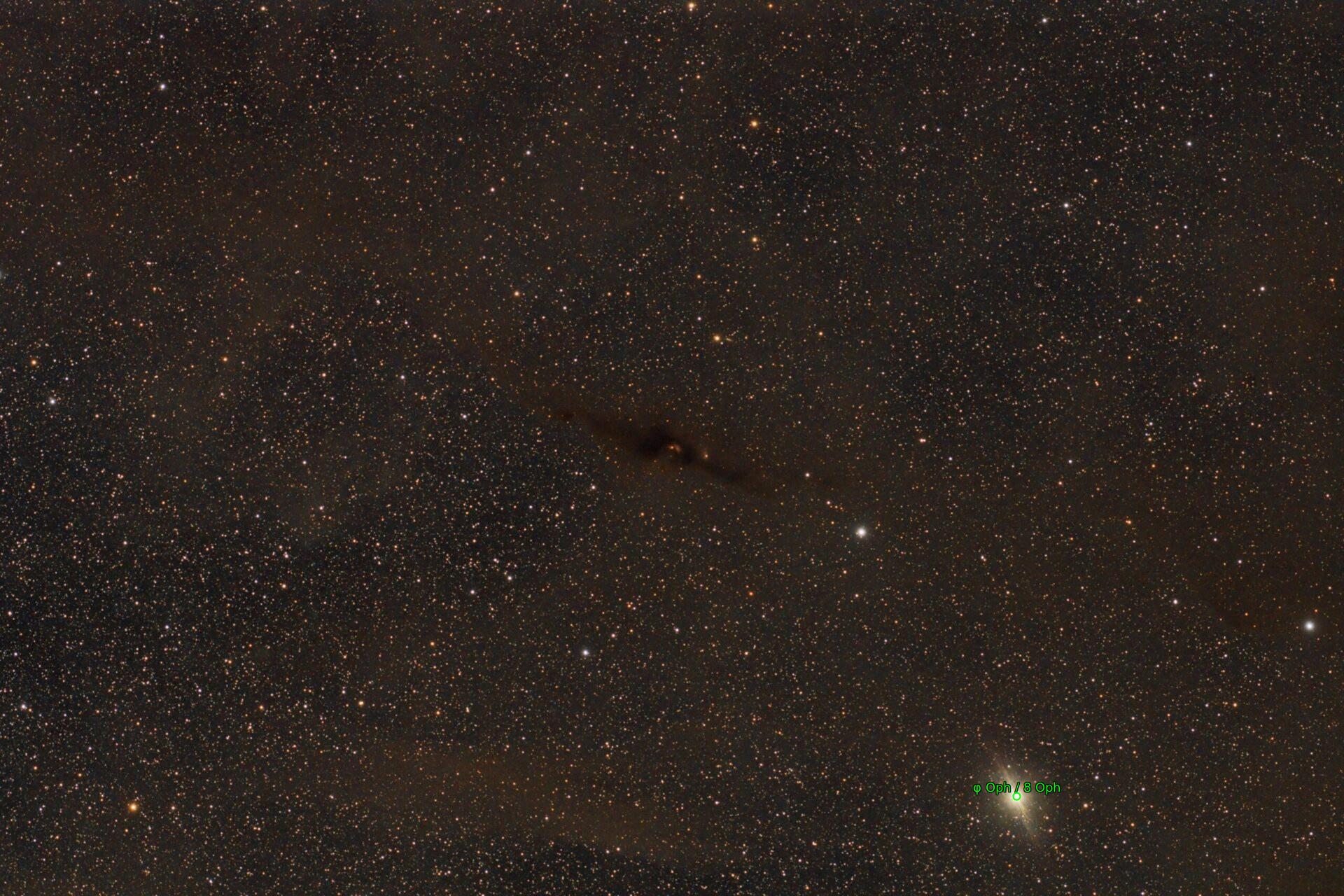 Sternkarten-Overlay (Astrometry.net)