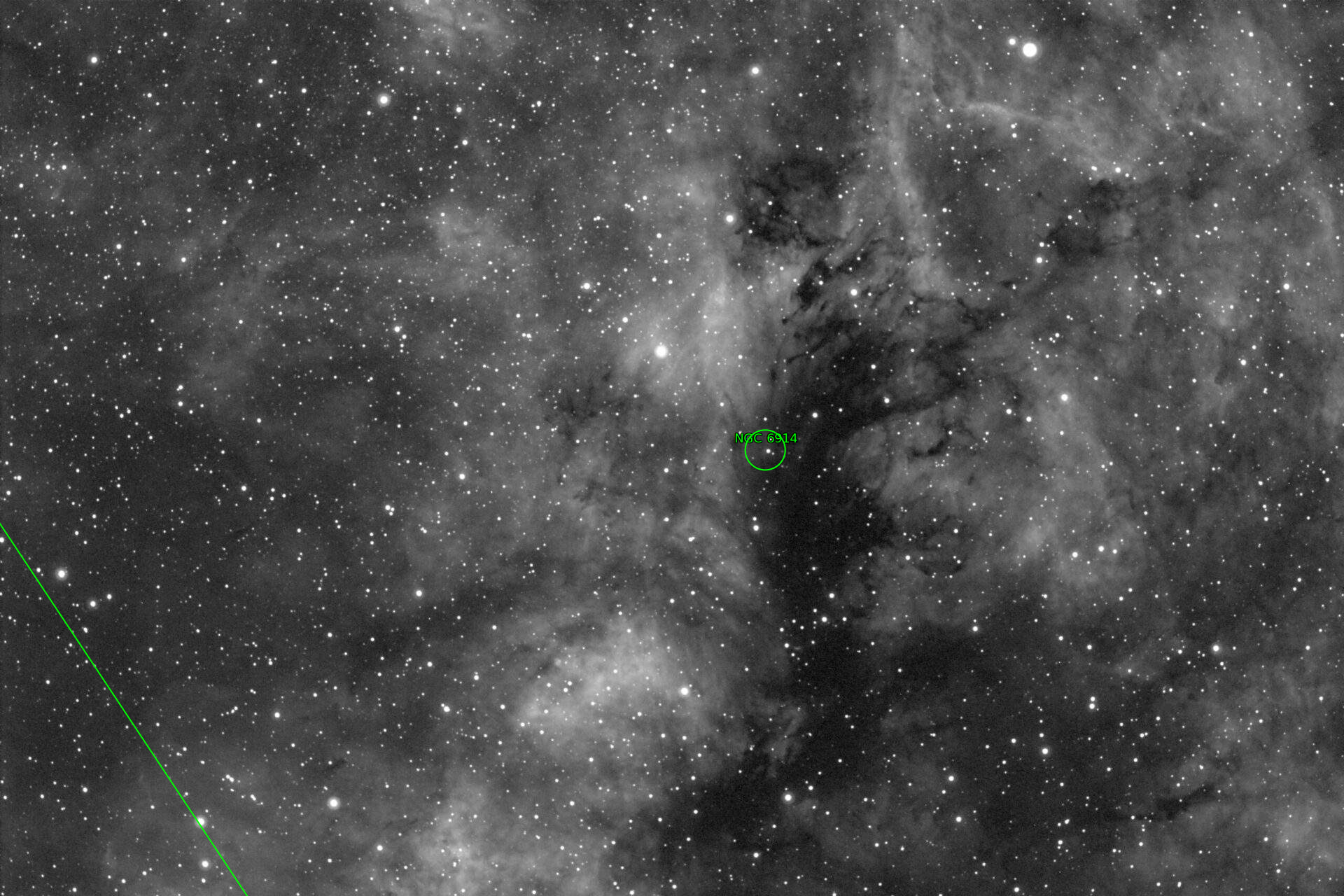 Sternkarten-Overlay (Astrometry.net)
