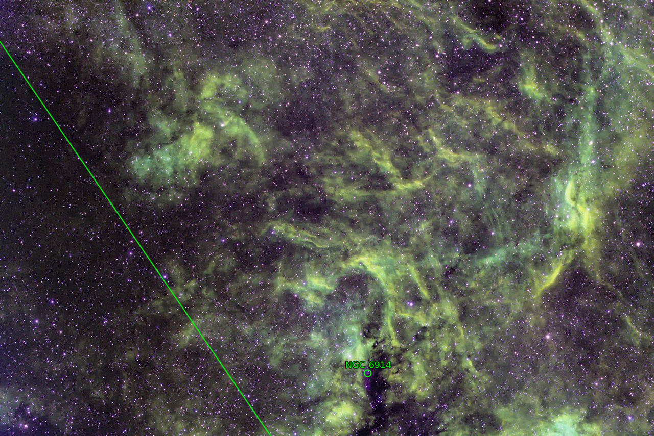 Sternkarten-Overlay (Astrometry.net)