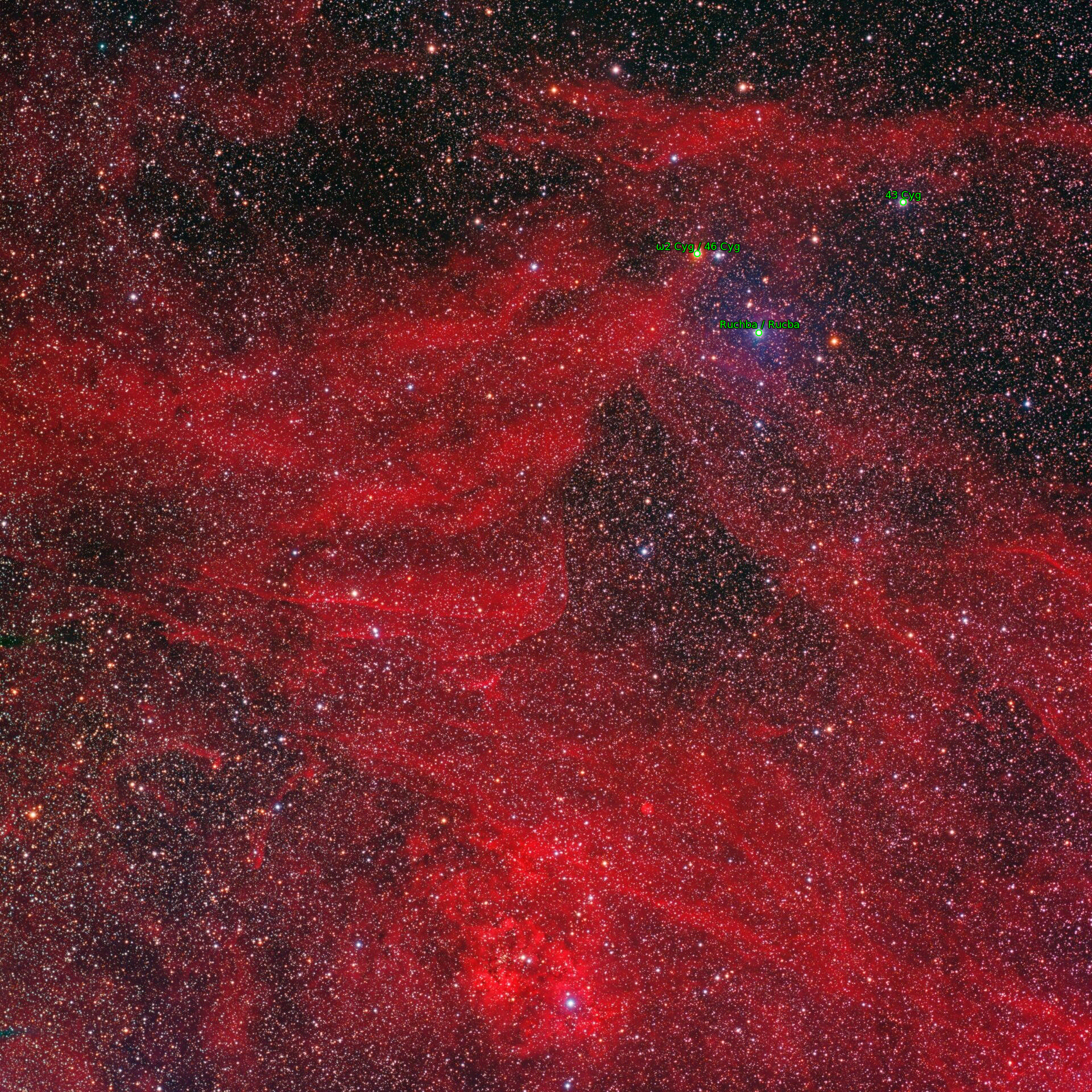 Sternkarten-Overlay (Astrometry.net)