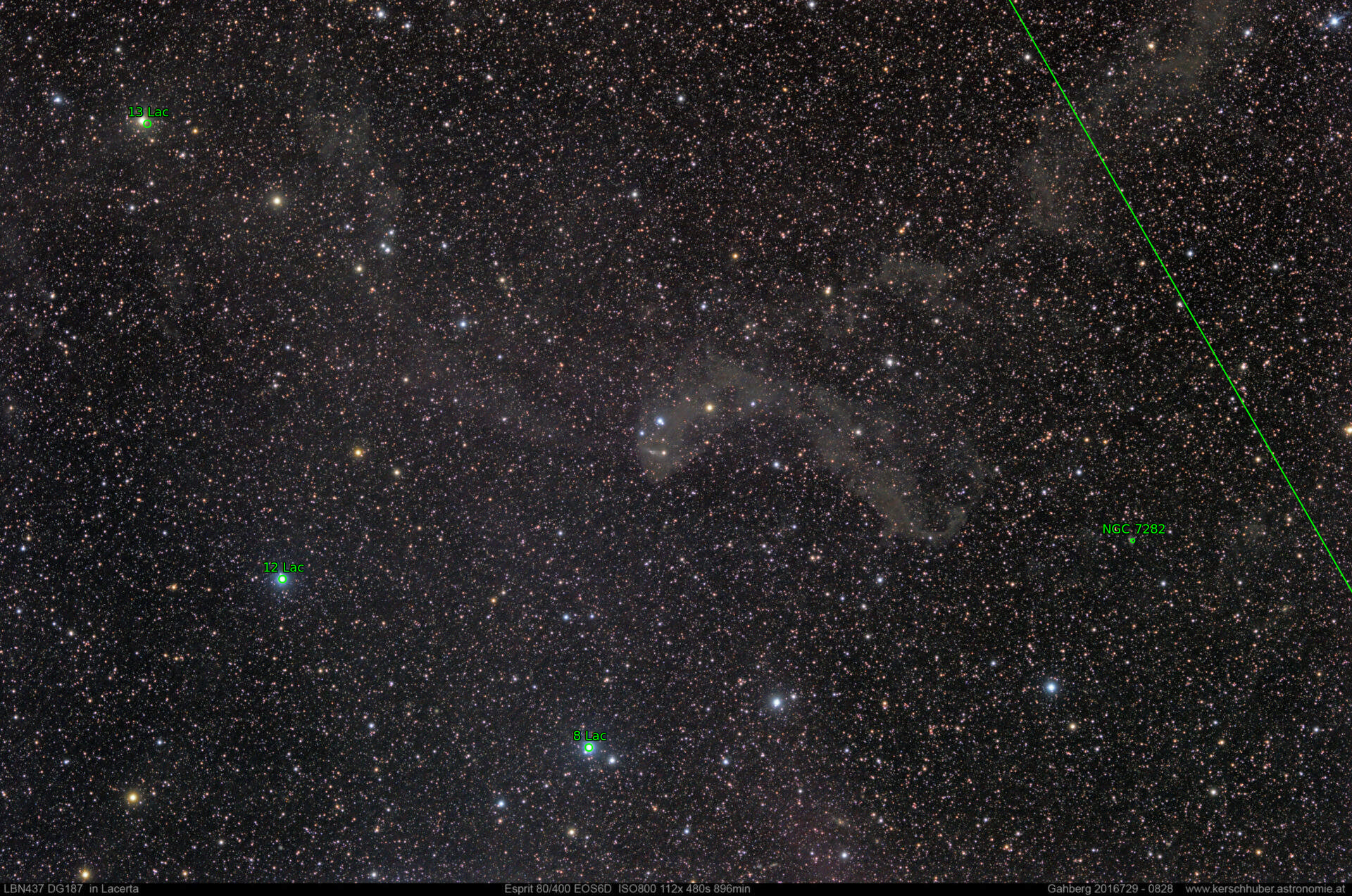 Sternkarten-Overlay (Astrometry.net)