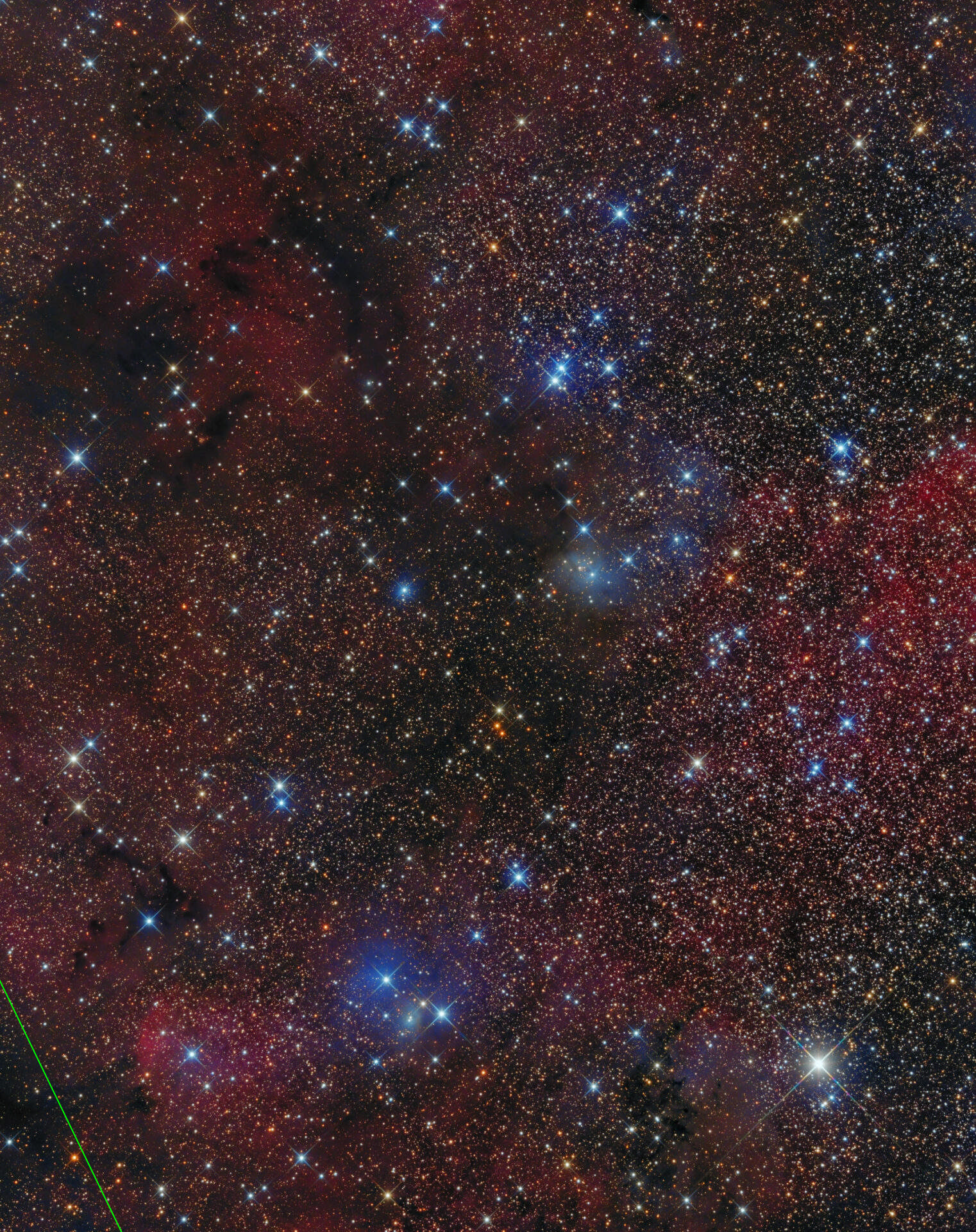 Sternkarten-Overlay (Astrometry.net)