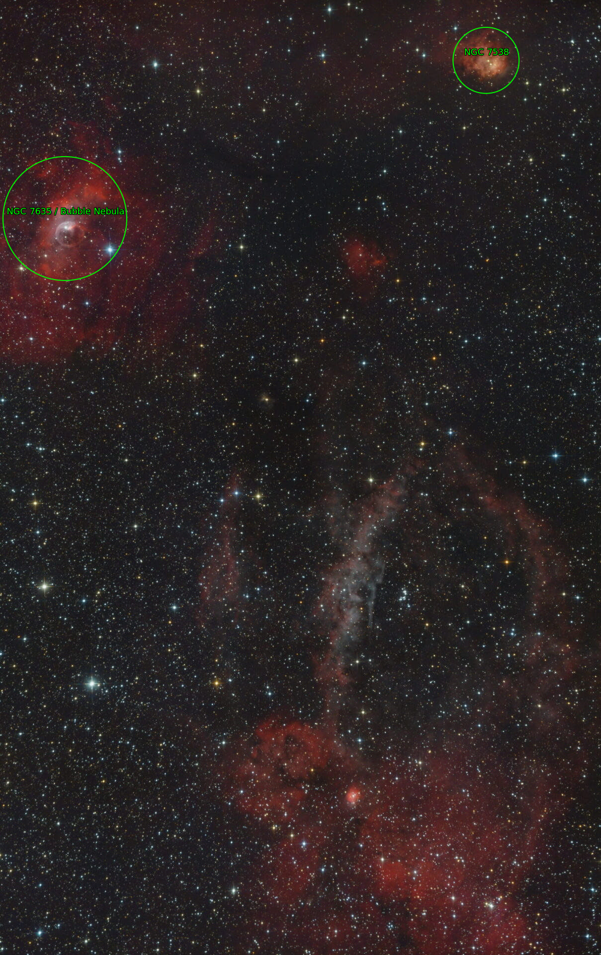 Sternkarten-Overlay (Astrometry.net)
