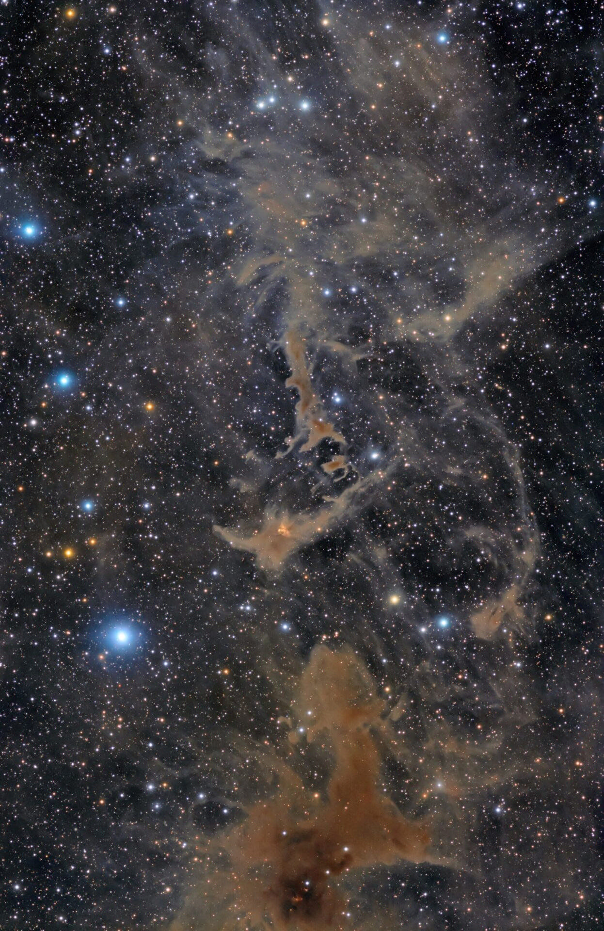 Sternkarten-Overlay (Astrometry.net)