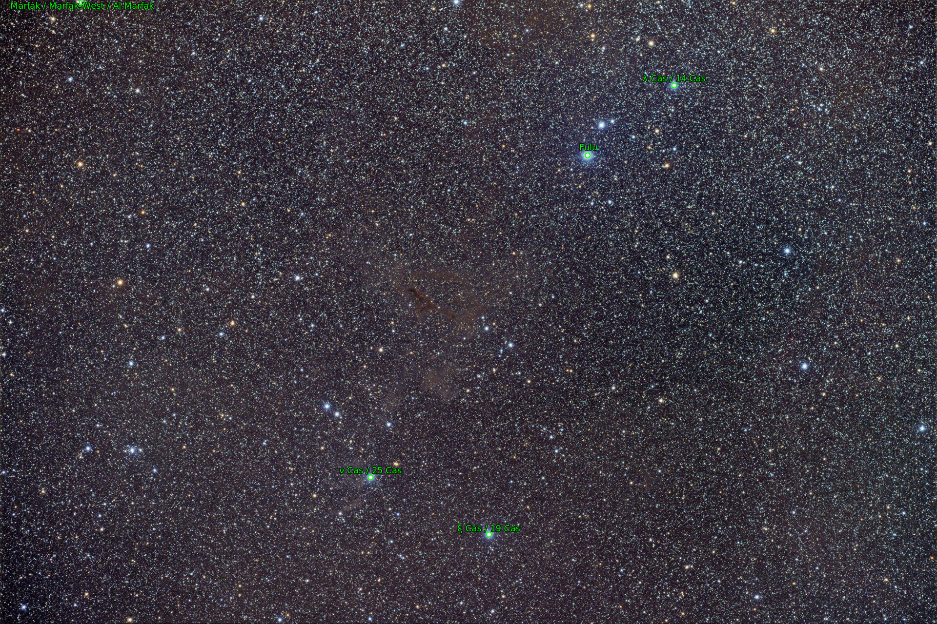 Sternkarten-Overlay (Astrometry.net)