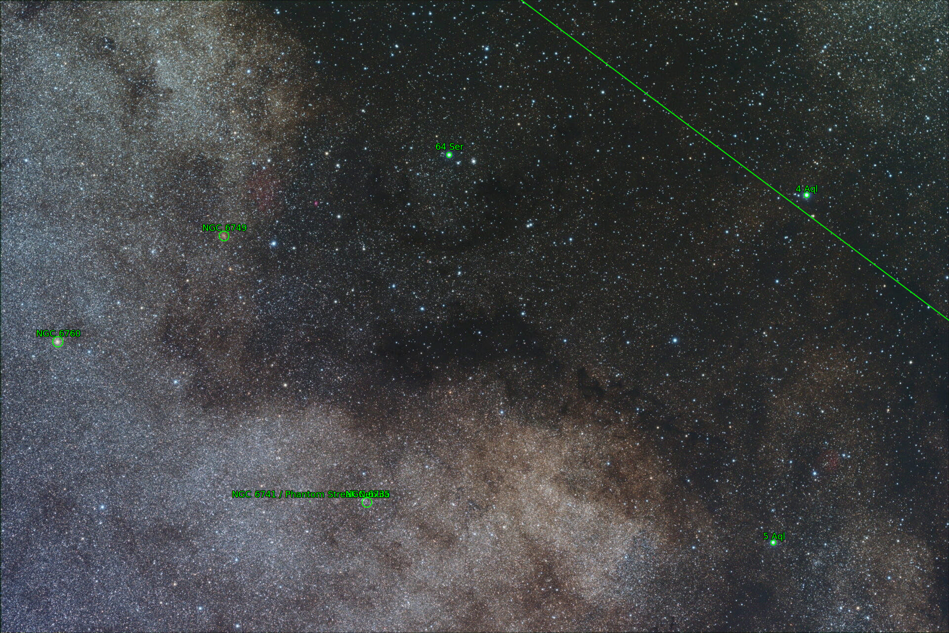 Sternkarten-Overlay (Astrometry.net)