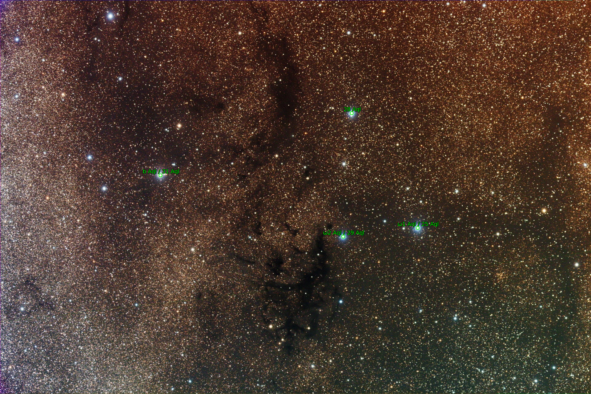Sternkarten-Overlay (Astrometry.net)
