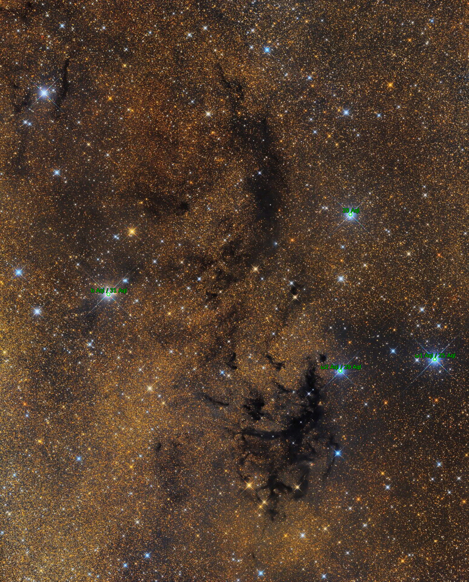 Sternkarten-Overlay (Astrometry.net)