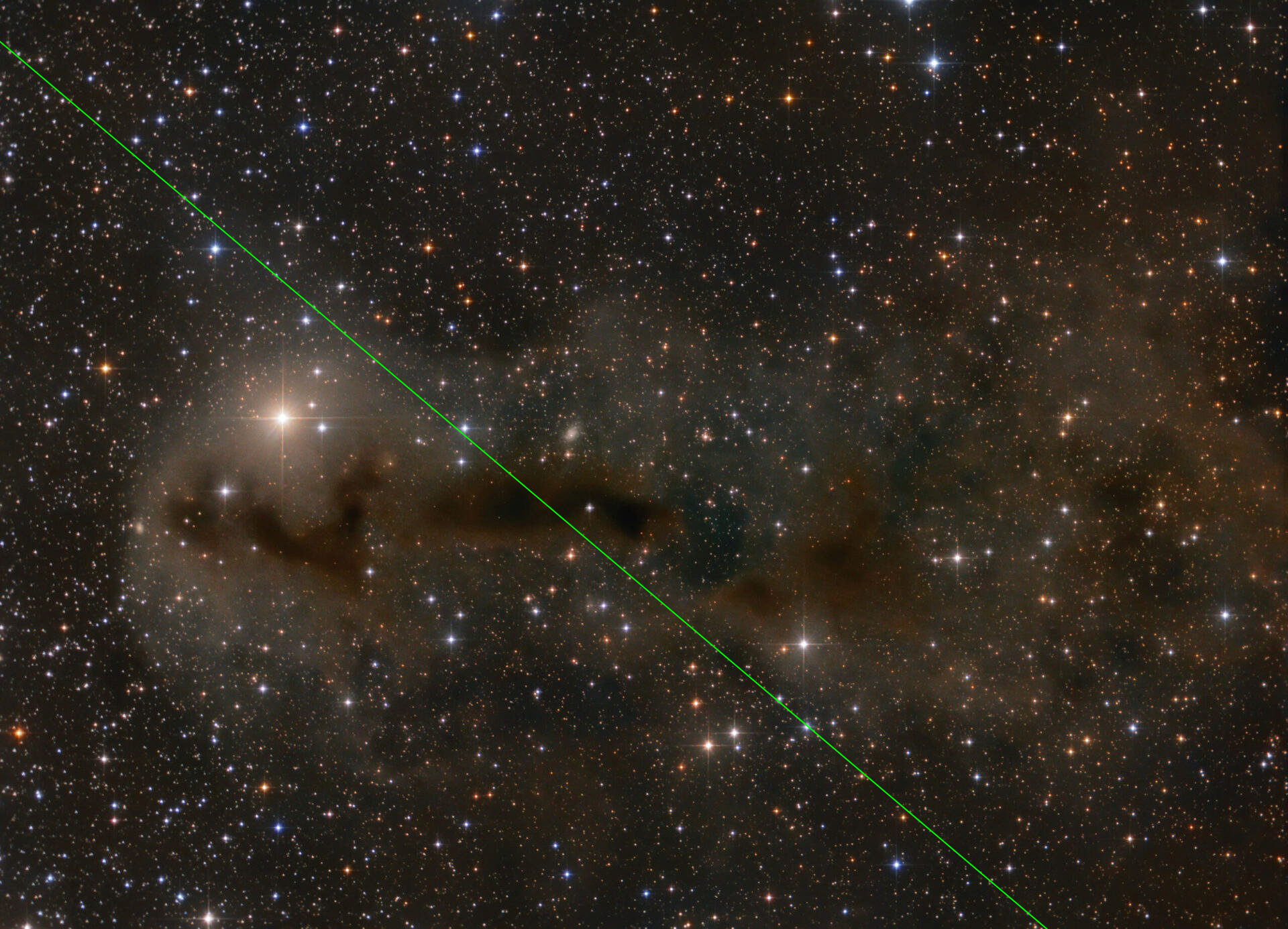 Sternkarten-Overlay (Astrometry.net)