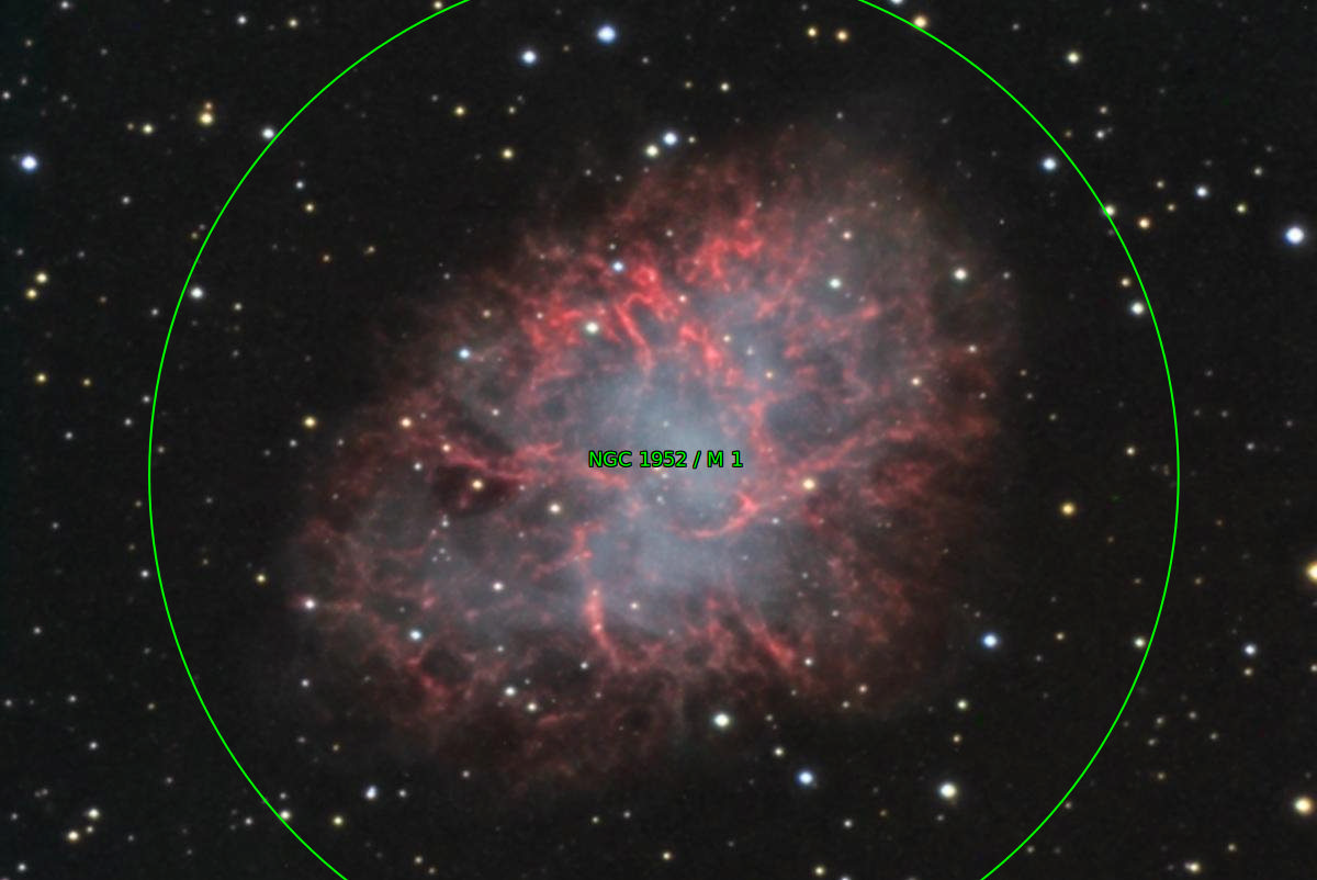 Sternkarten-Overlay (Astrometry.net)