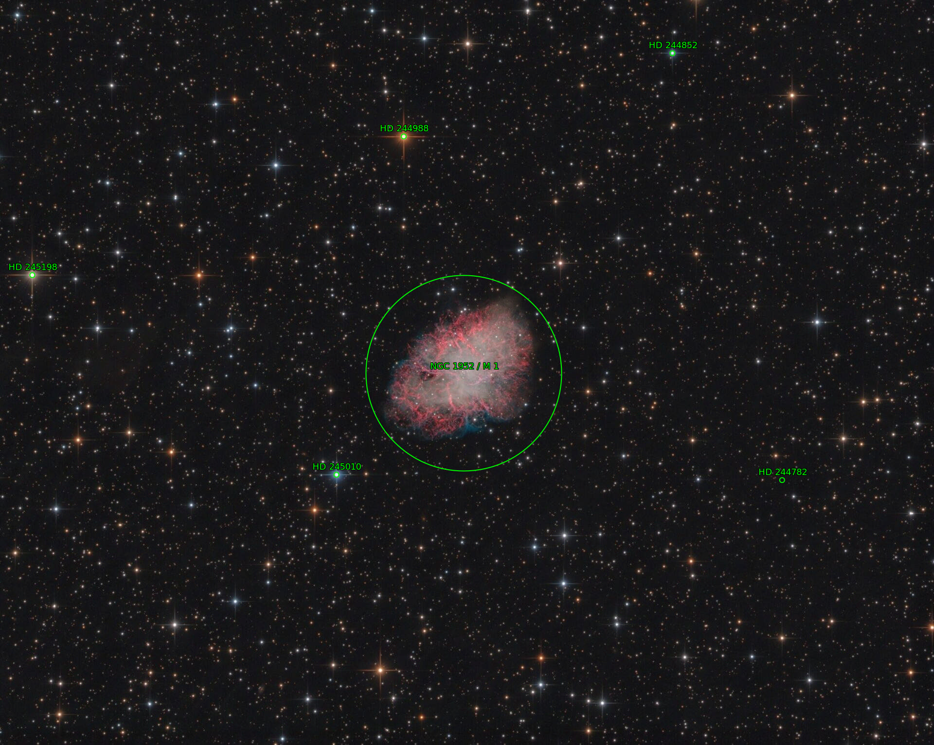 Sternkarten-Overlay (Astrometry.net)