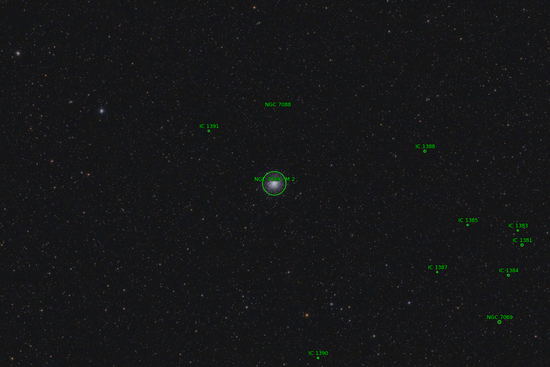 Sternkarten-Overlay (Astrometry.net)