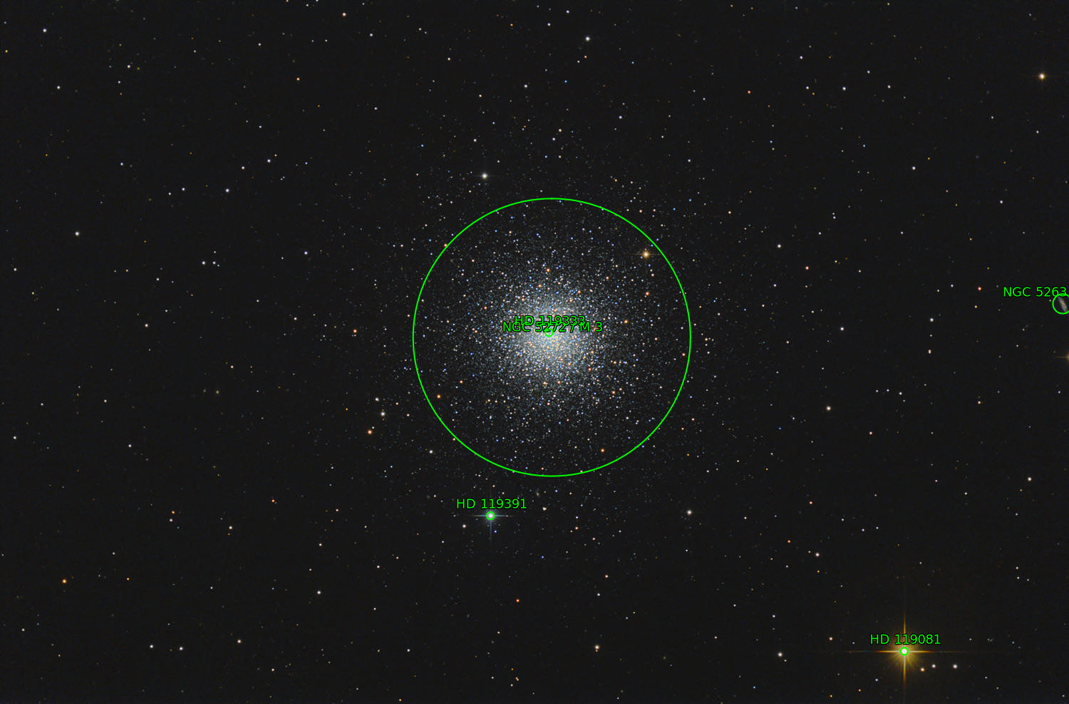 Sternkarten-Overlay (Astrometry.net)
