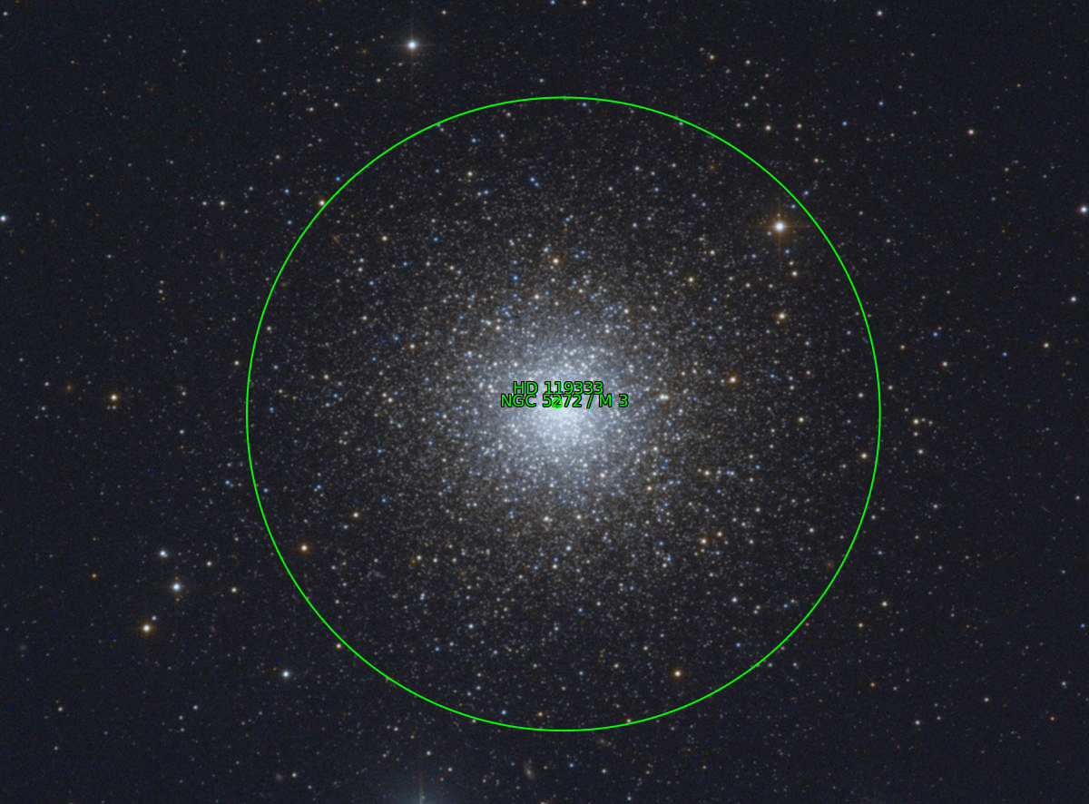 Sternkarten-Overlay (Astrometry.net)