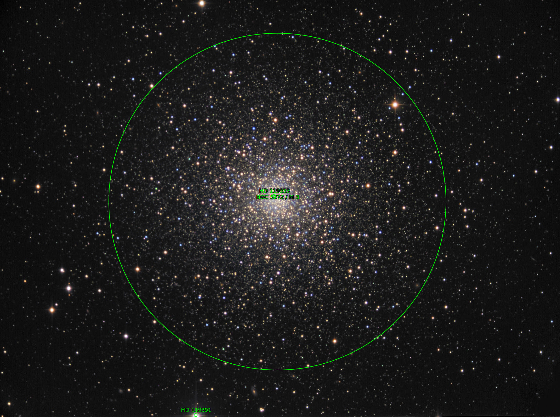 Sternkarten-Overlay (Astrometry.net)