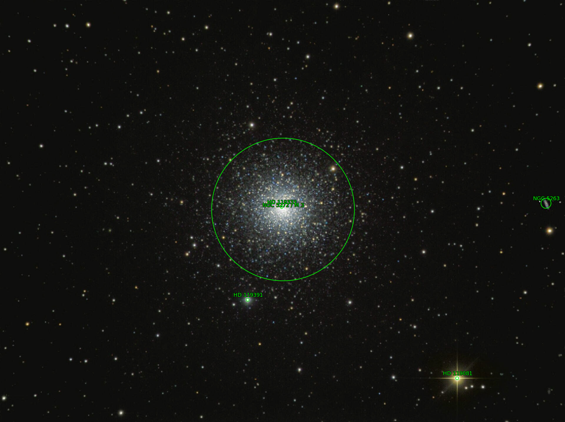 Sternkarten-Overlay (Astrometry.net)
