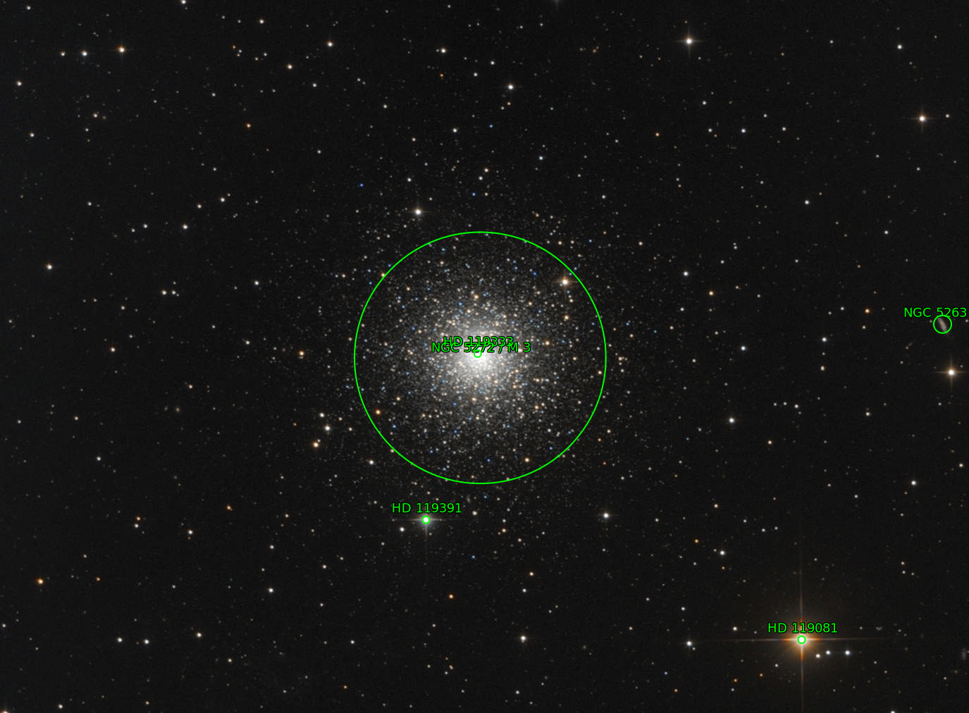 Sternkarten-Overlay (Astrometry.net)