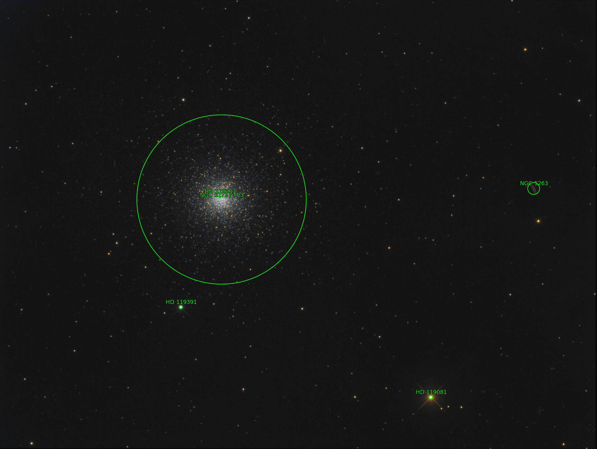 Sternkarten-Overlay (Astrometry.net)