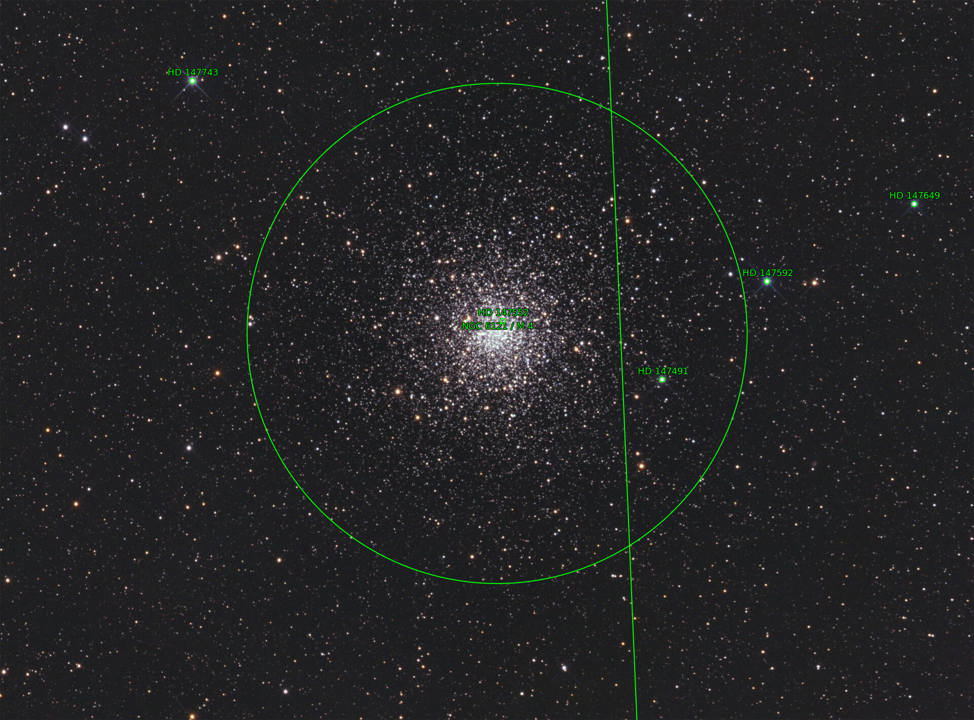 Sternkarten-Overlay (Astrometry.net)