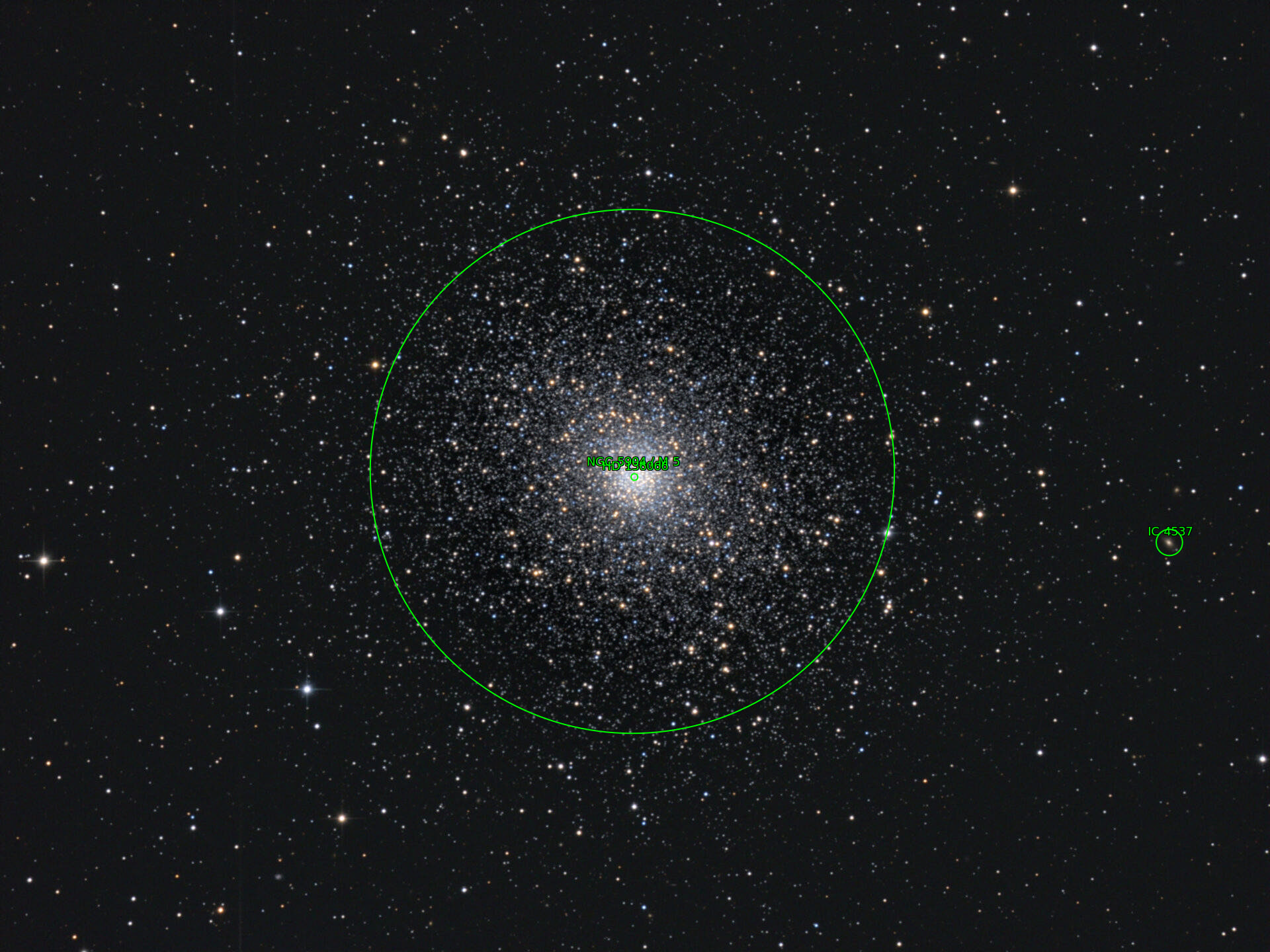 Sternkarten-Overlay (Astrometry.net)