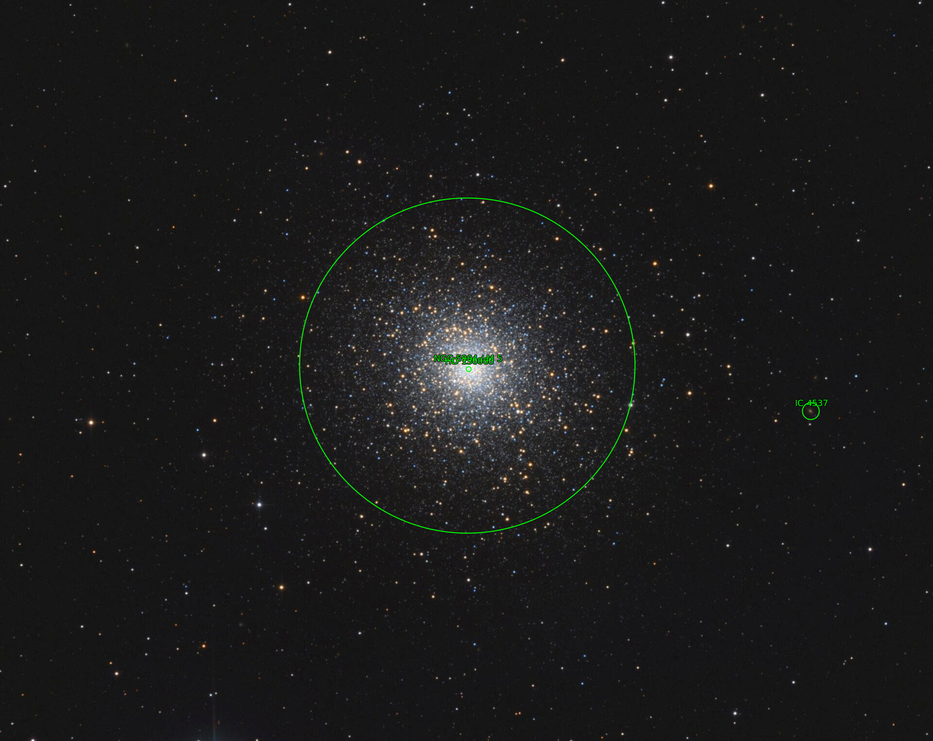 Sternkarten-Overlay (Astrometry.net)