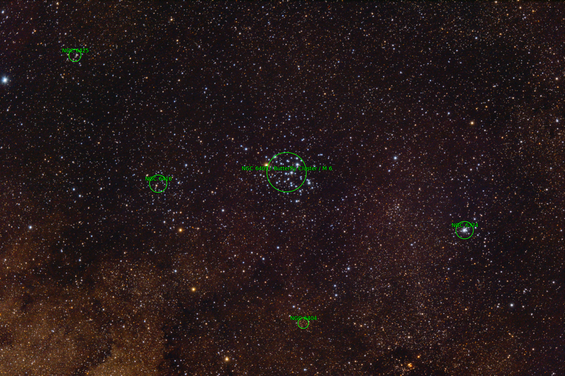 Sternkarten-Overlay (Astrometry.net)