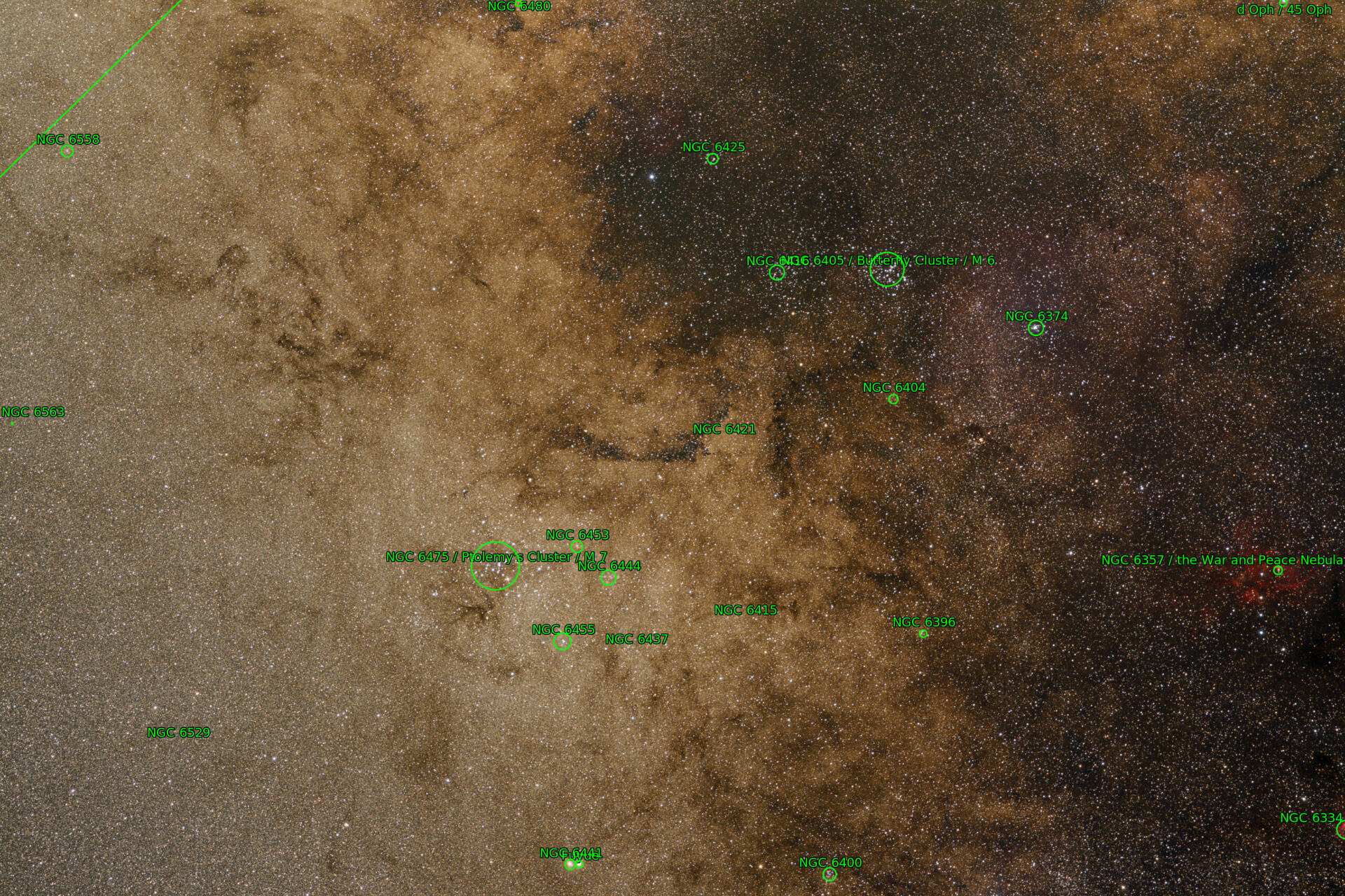 Sternkarten-Overlay (Astrometry.net)