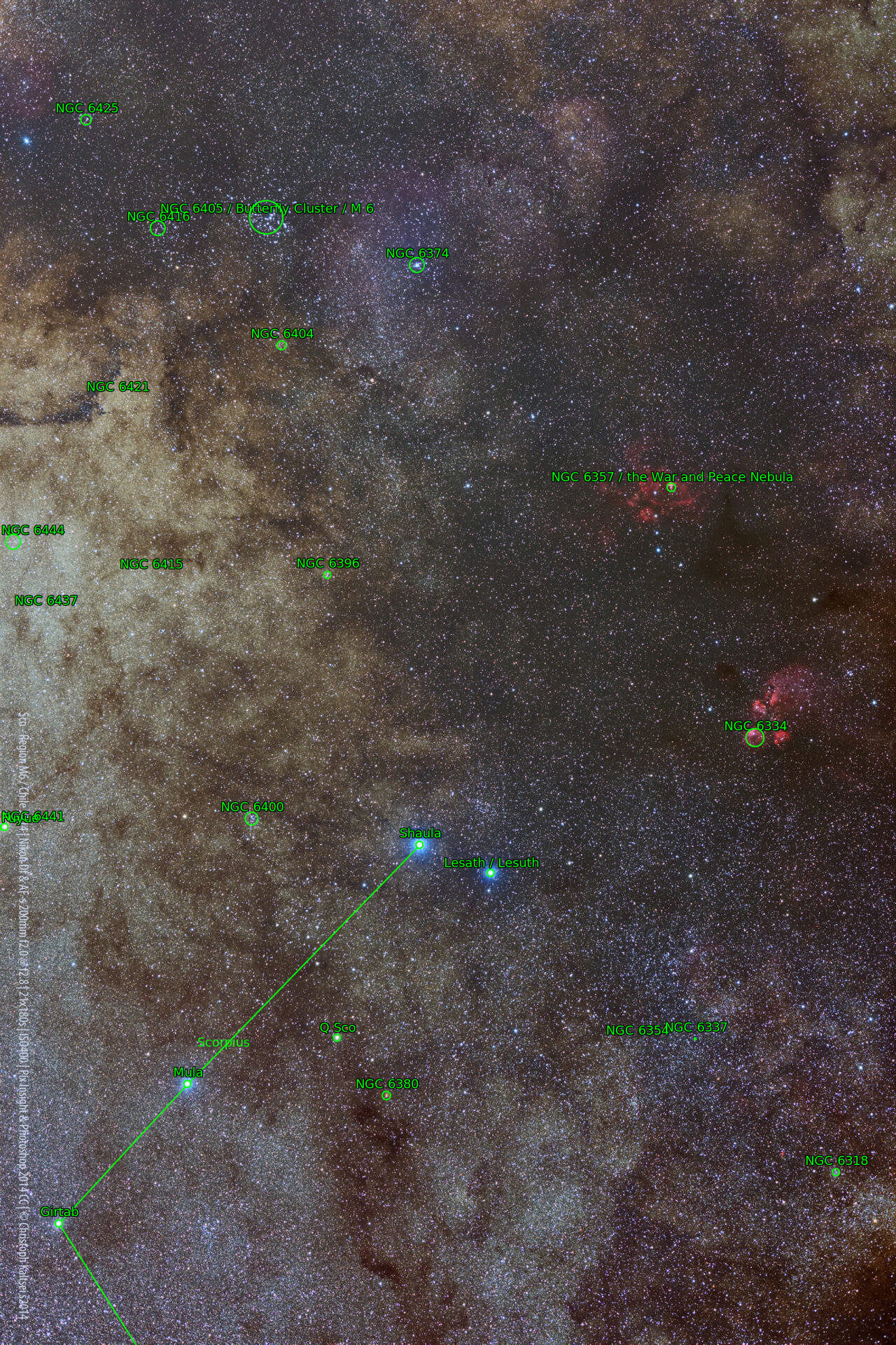 Sternkarten-Overlay (Astrometry.net)
