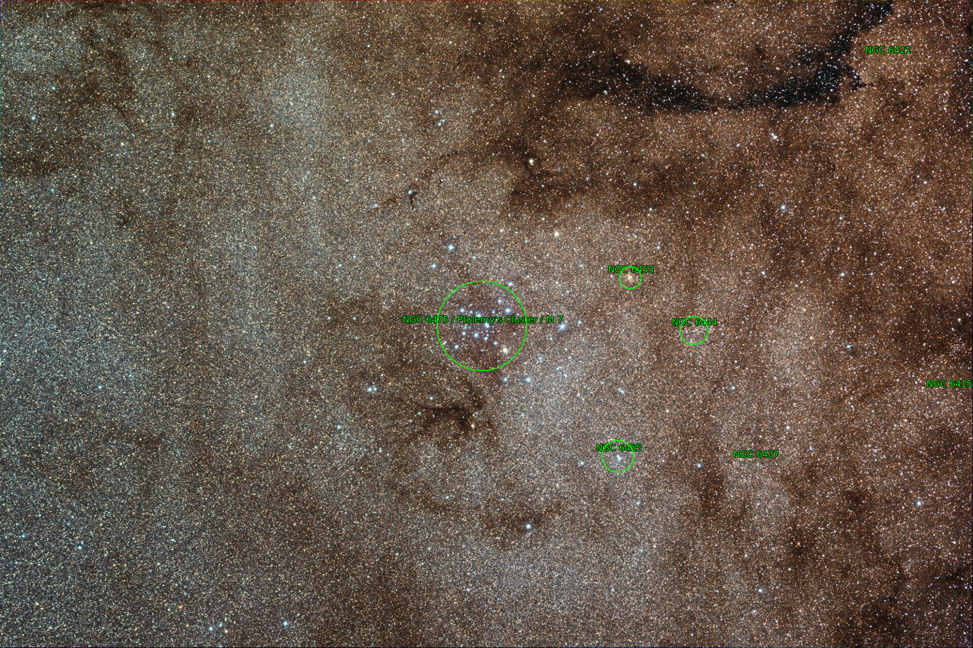 Sternkarten-Overlay (Astrometry.net)