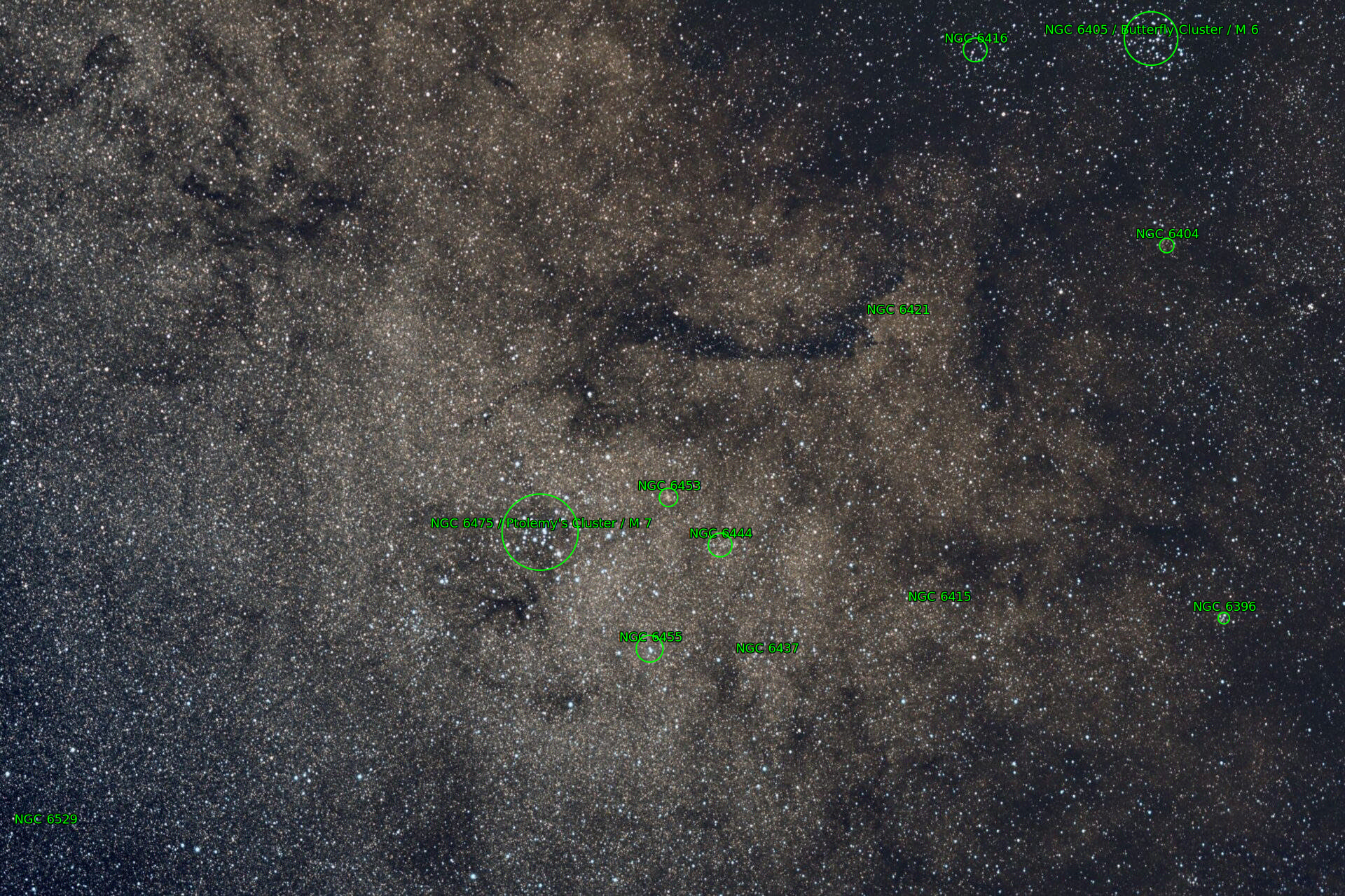 Sternkarten-Overlay (Astrometry.net)