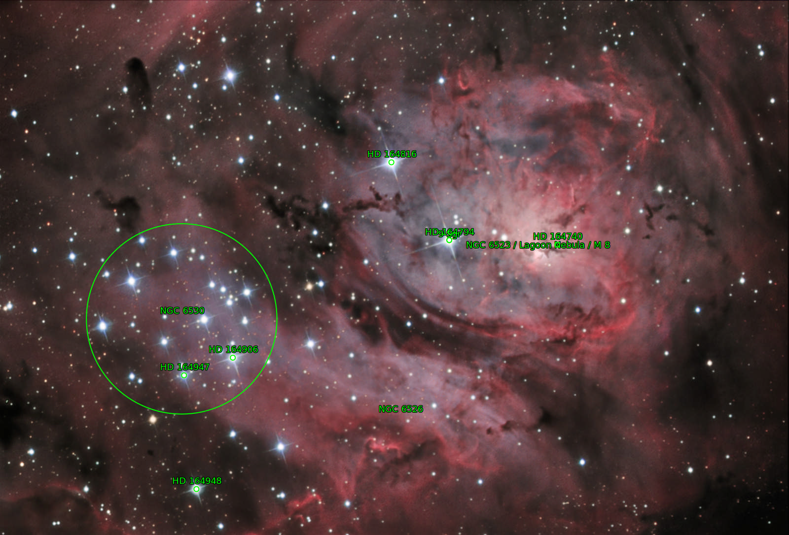Sternkarten-Overlay (Astrometry.net)