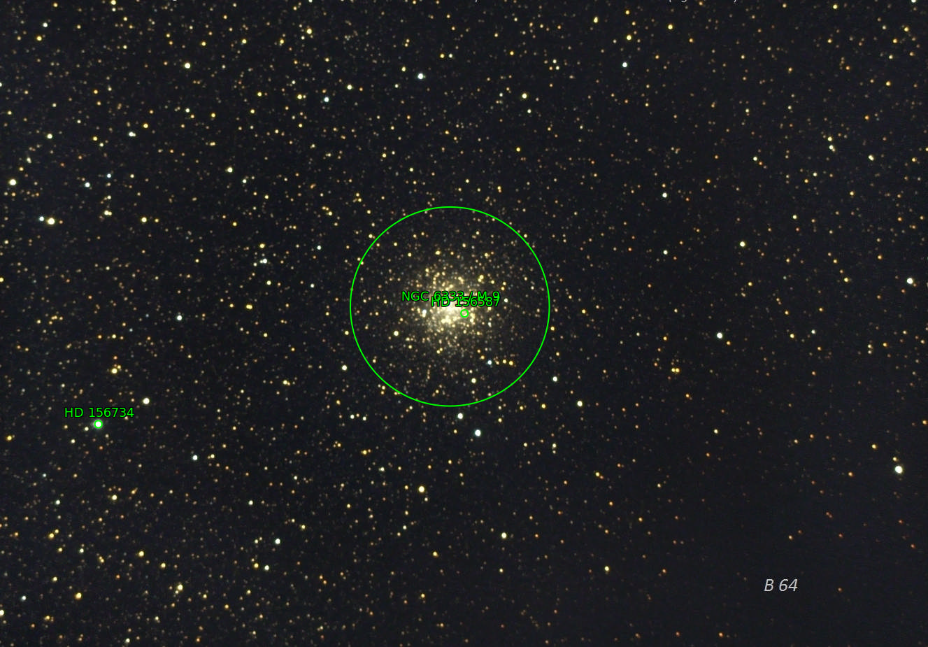 Sternkarten-Overlay (Astrometry.net)