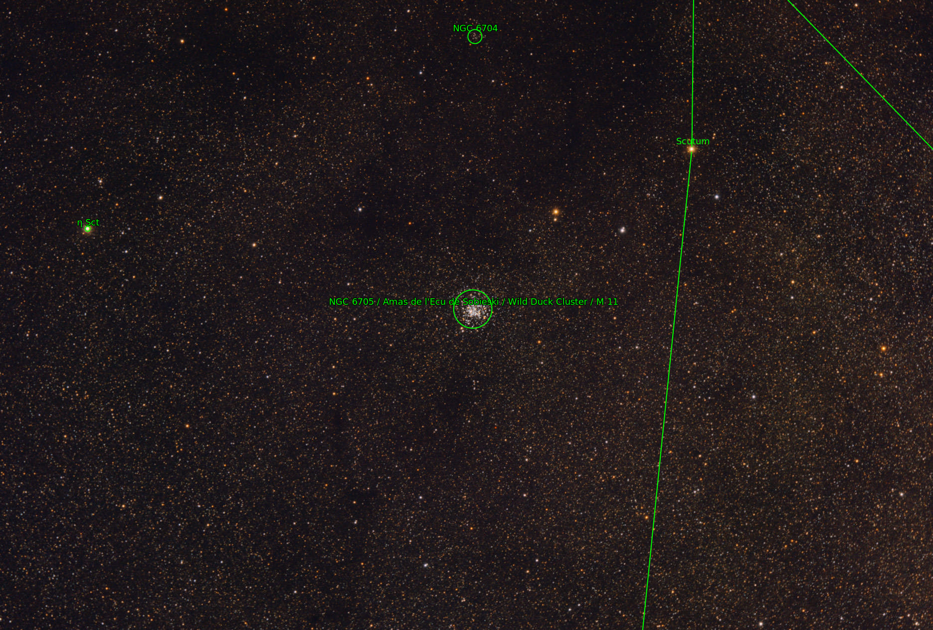 Sternkarten-Overlay (Astrometry.net)