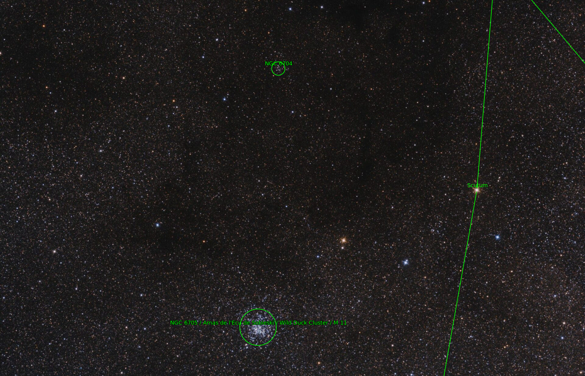 Sternkarten-Overlay (Astrometry.net)