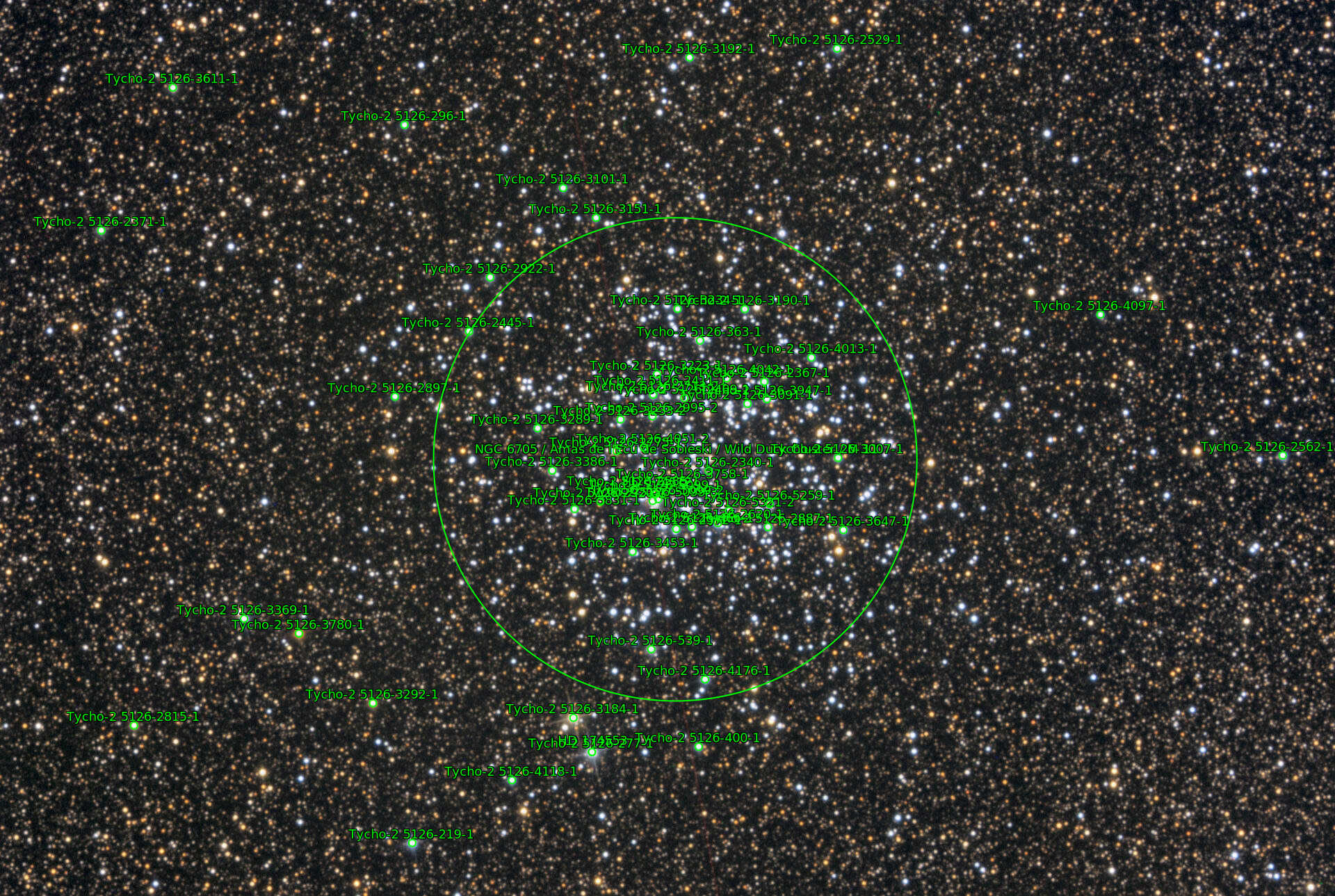 Sternkarten-Overlay (Astrometry.net)