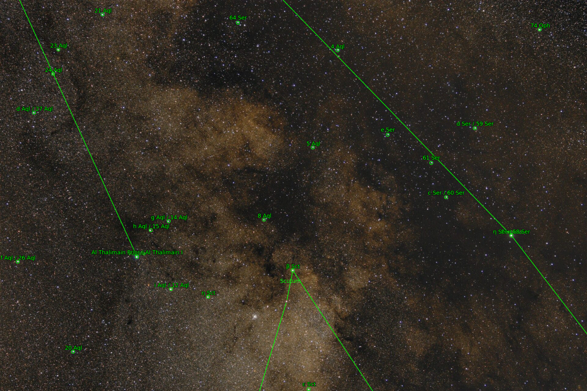 Sternkarten-Overlay (Astrometry.net)