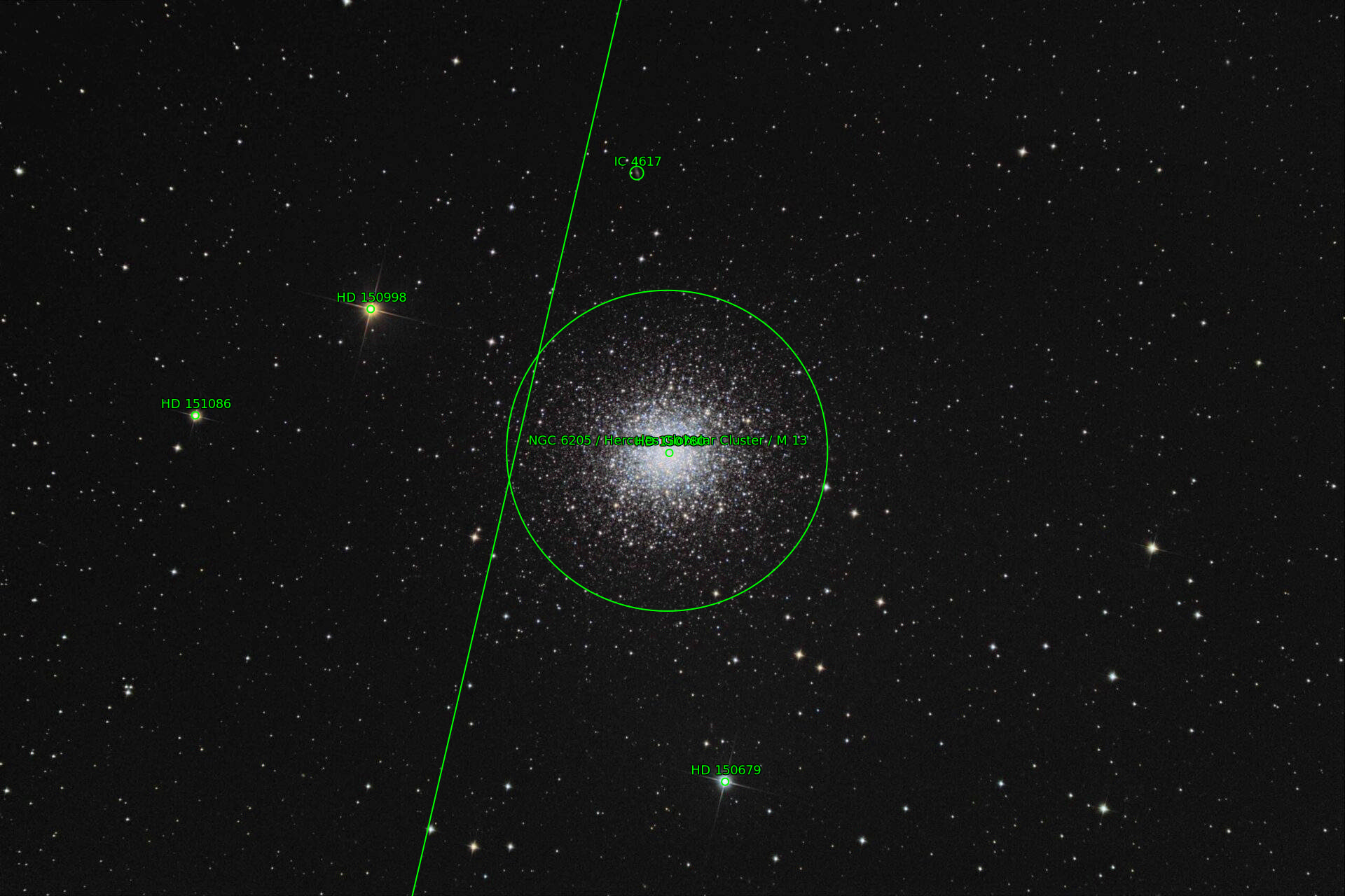 Sternkarten-Overlay (Astrometry.net)