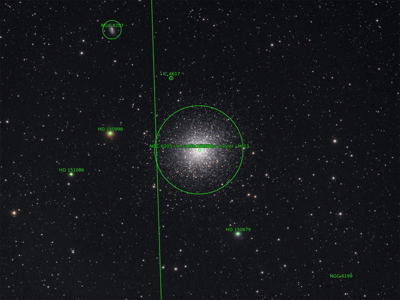 Sternkarten-Overlay (Astrometry.net)