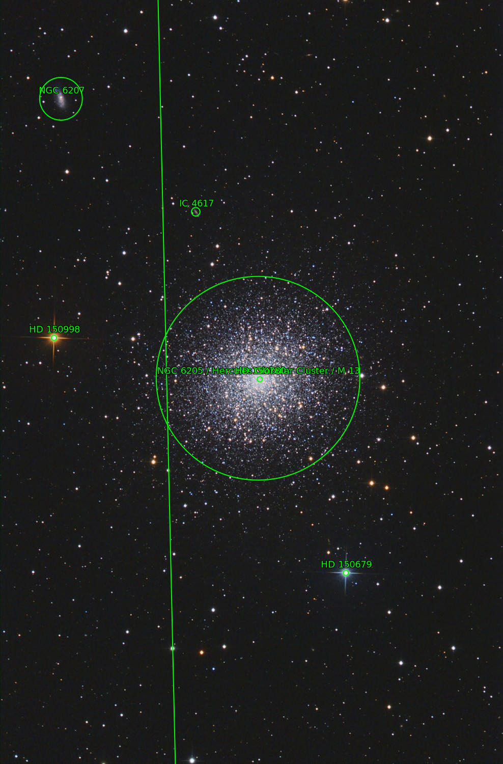 Sternkarten-Overlay (Astrometry.net)