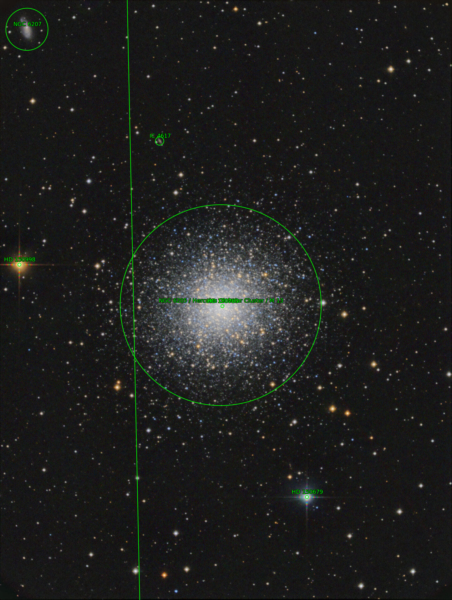 Sternkarten-Overlay (Astrometry.net)