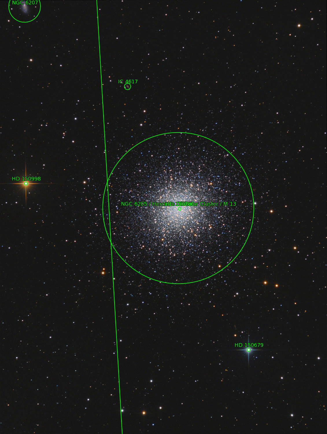 Sternkarten-Overlay (Astrometry.net)