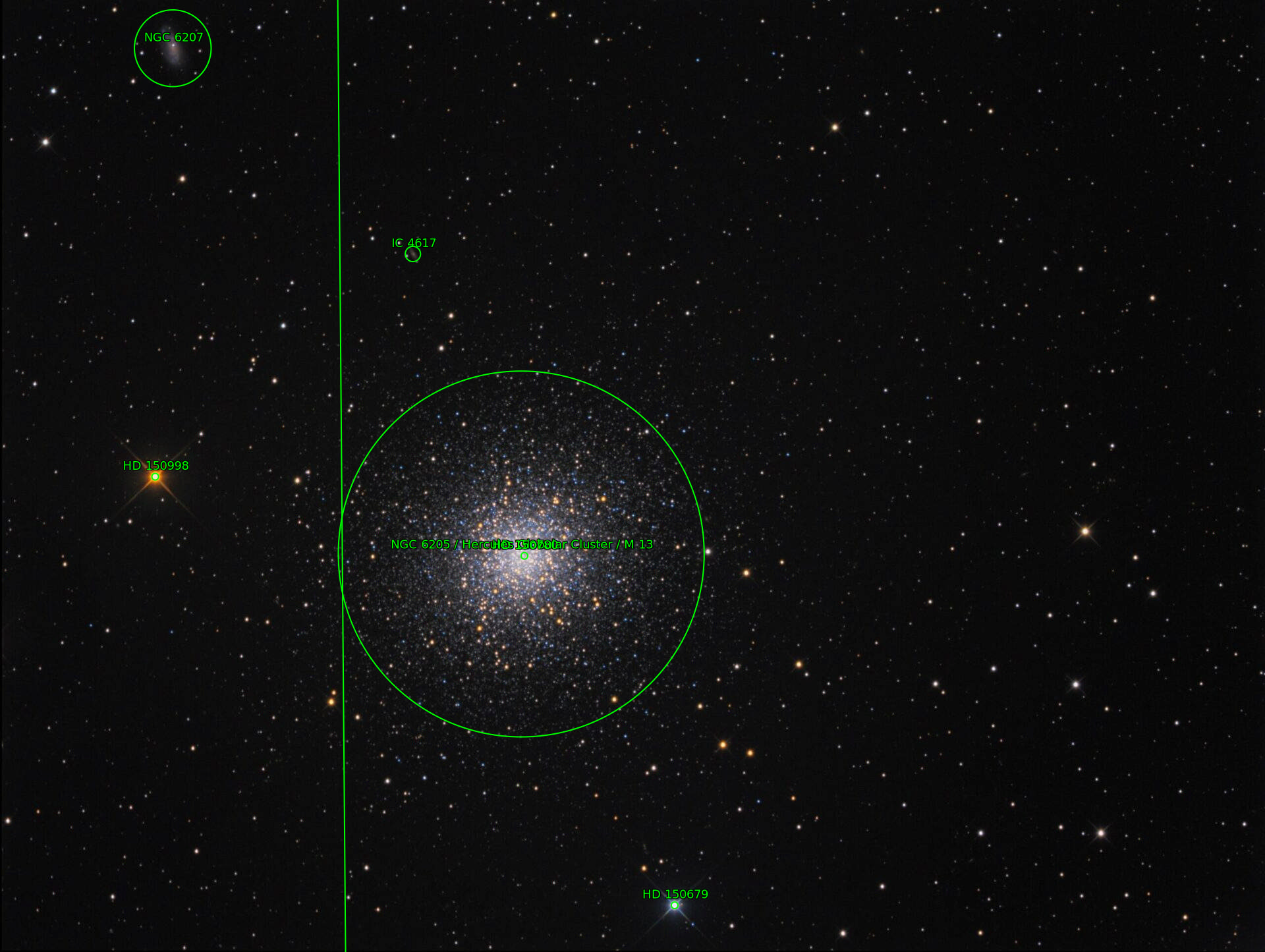 Sternkarten-Overlay (Astrometry.net)