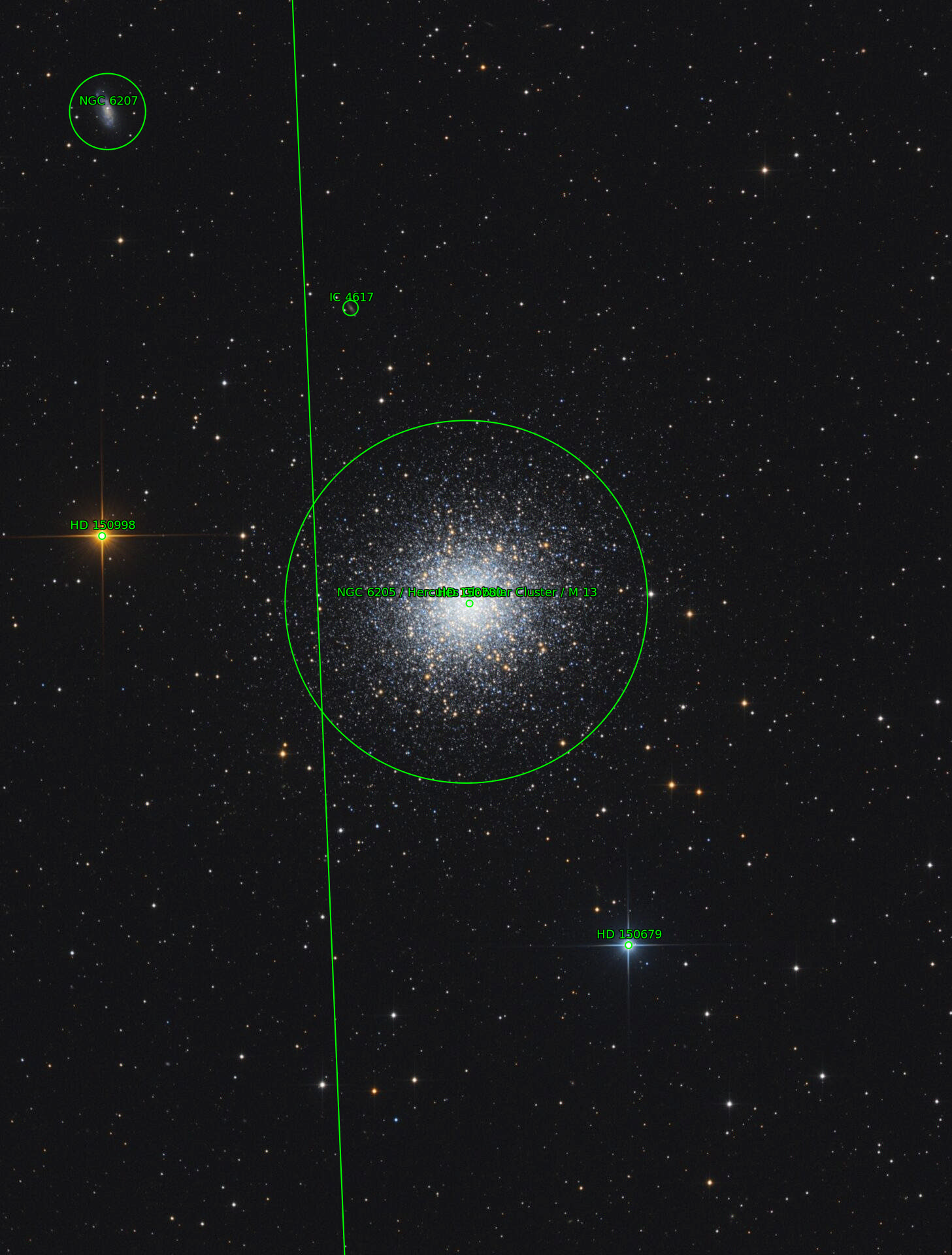 Sternkarten-Overlay (Astrometry.net)
