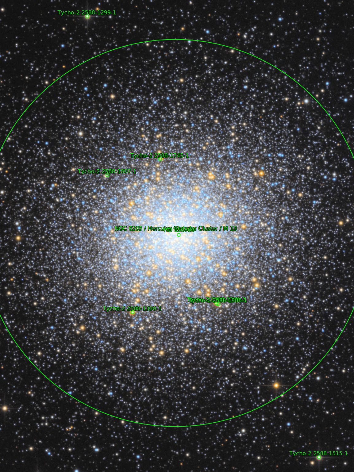Sternkarten-Overlay (Astrometry.net)