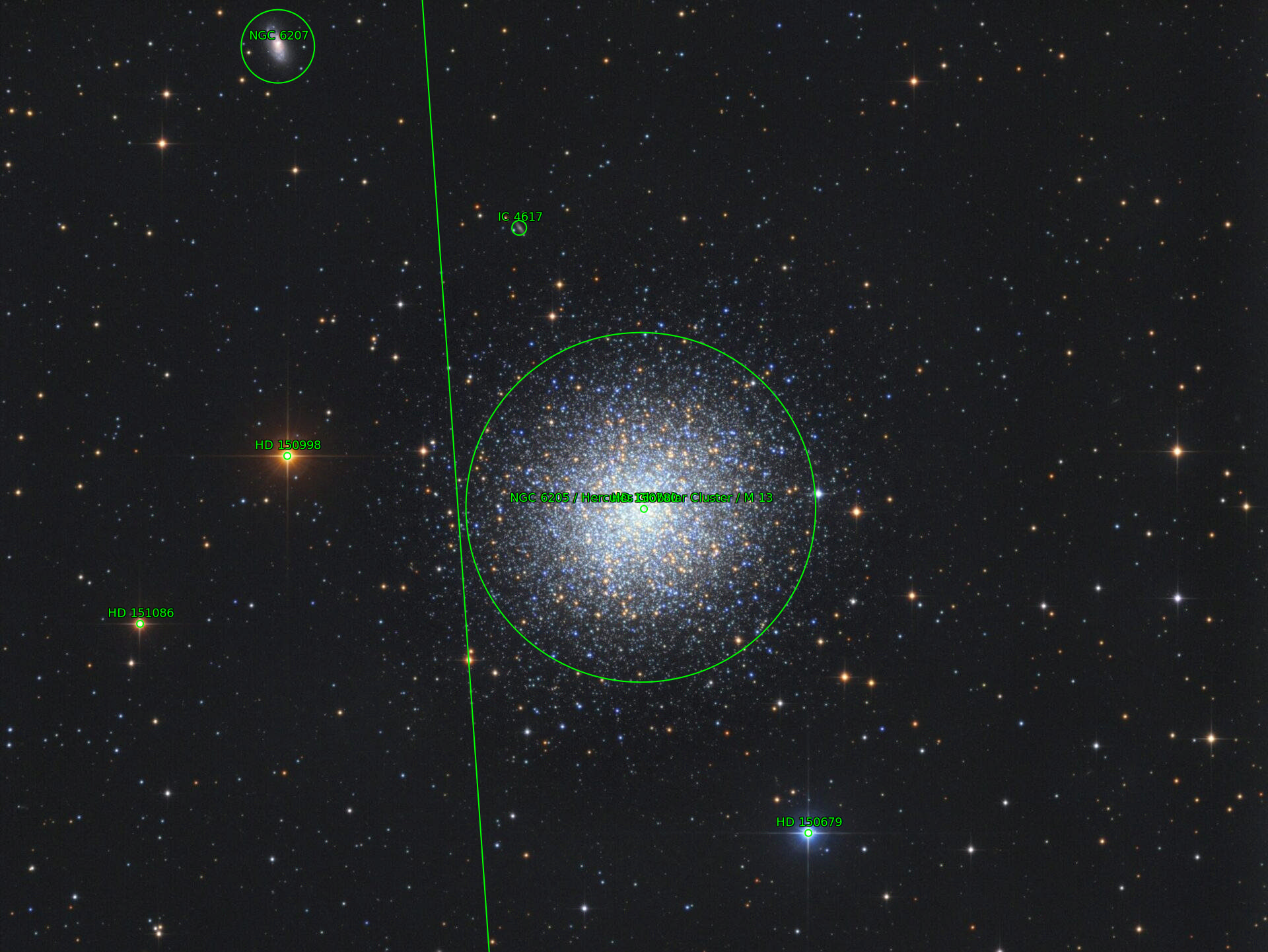 Sternkarten-Overlay (Astrometry.net)