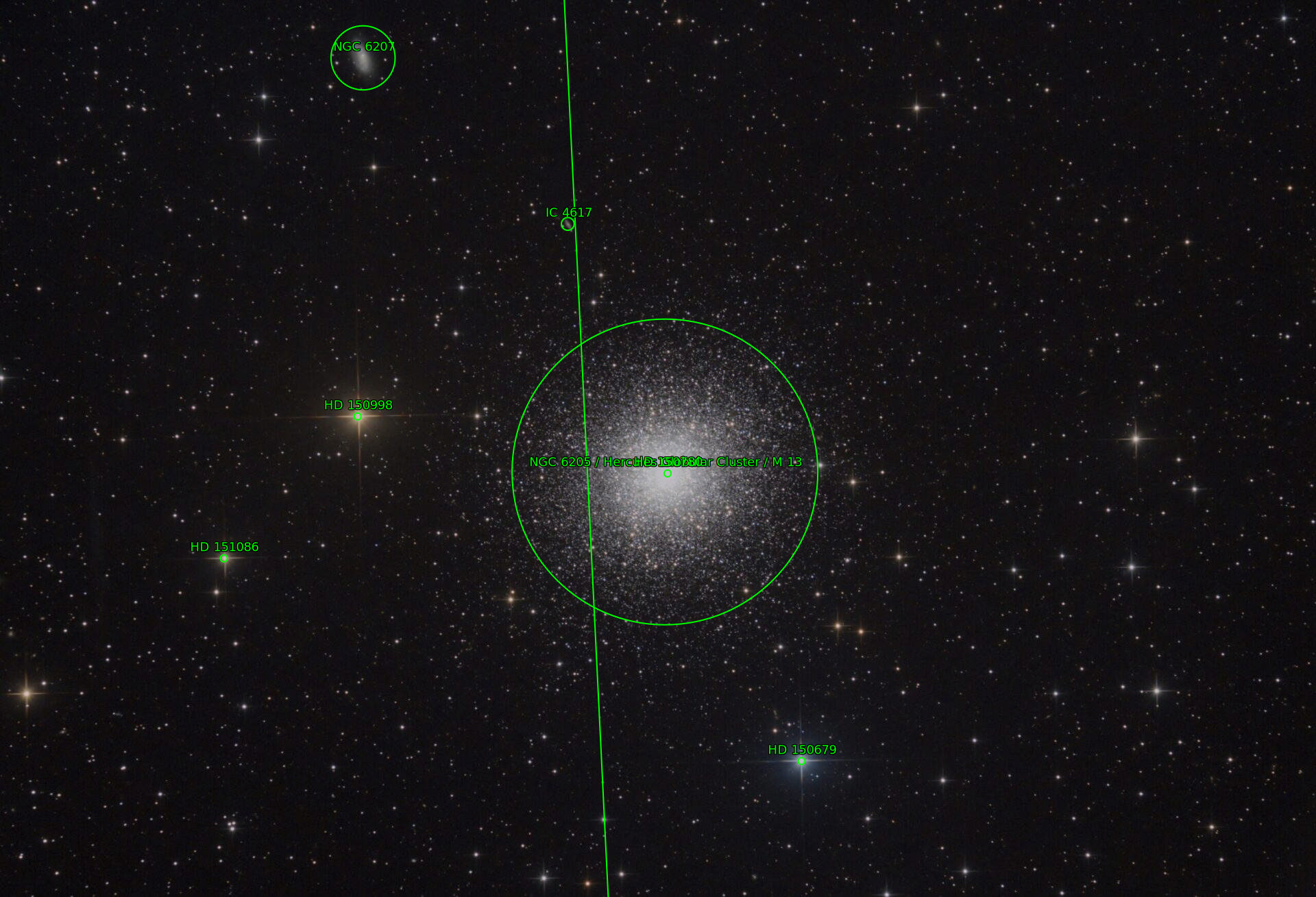 Sternkarten-Overlay (Astrometry.net)